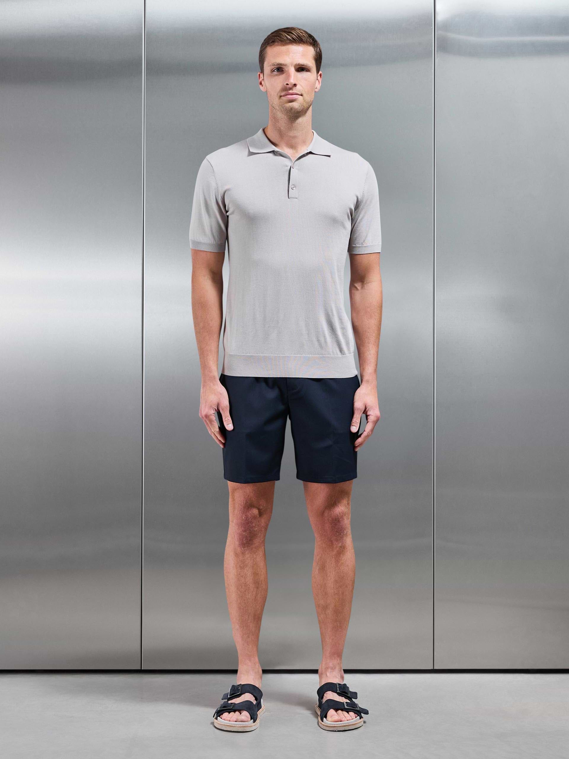 Formal Side Adjuster Short in Navy