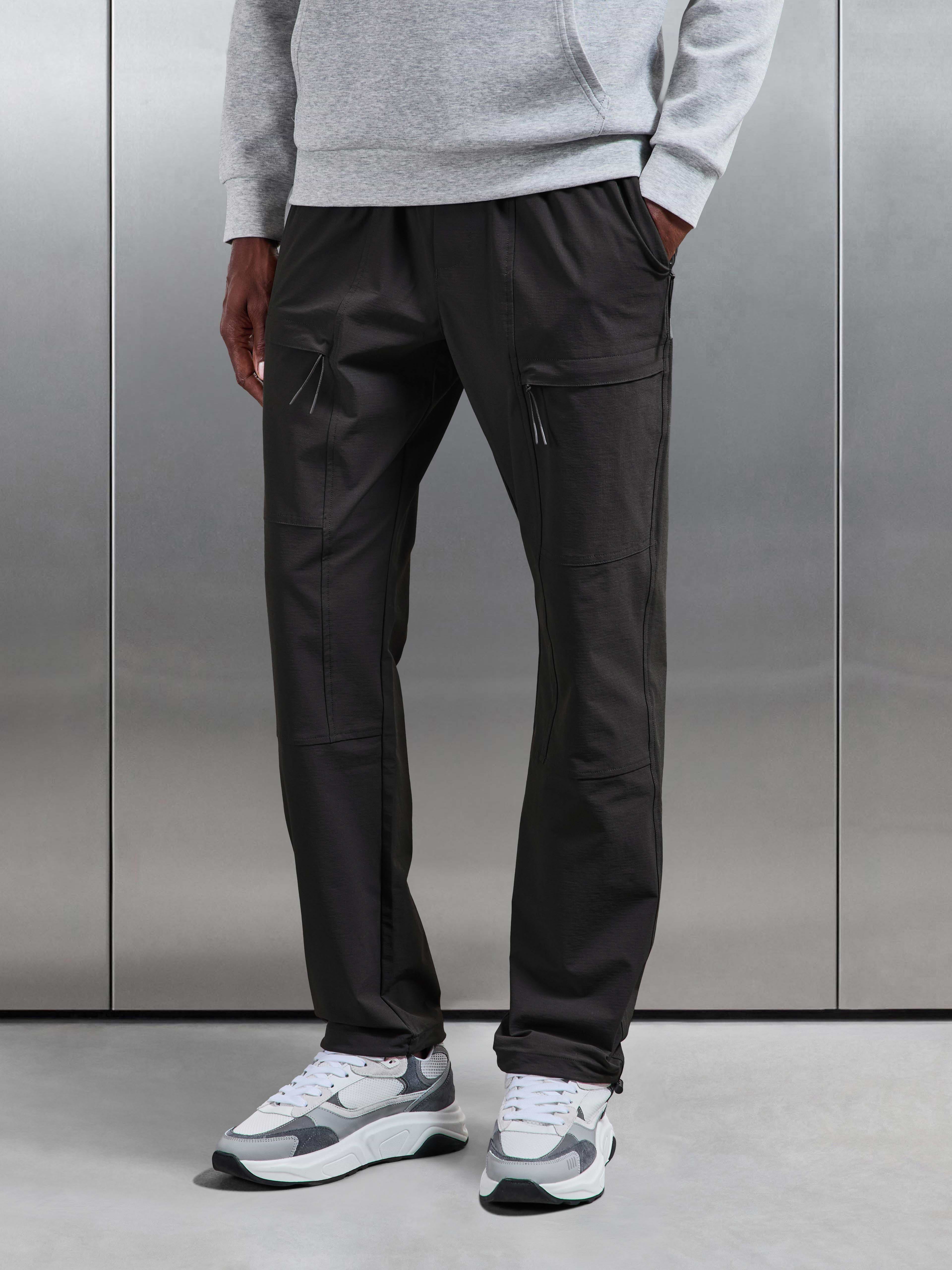 Front Pocket Technical Cargo Pant in Grey