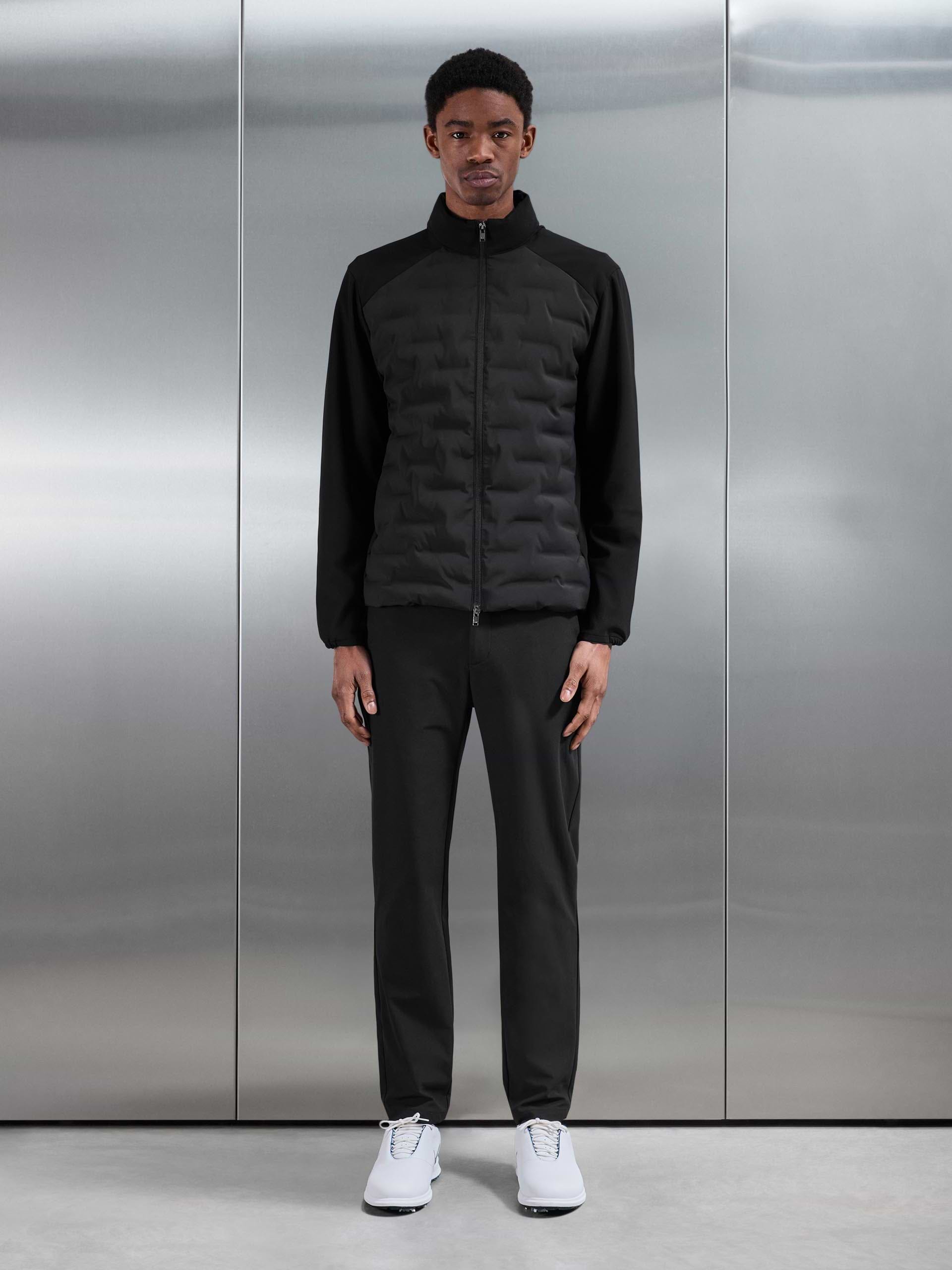 Golf Hybrid Jacket in Black