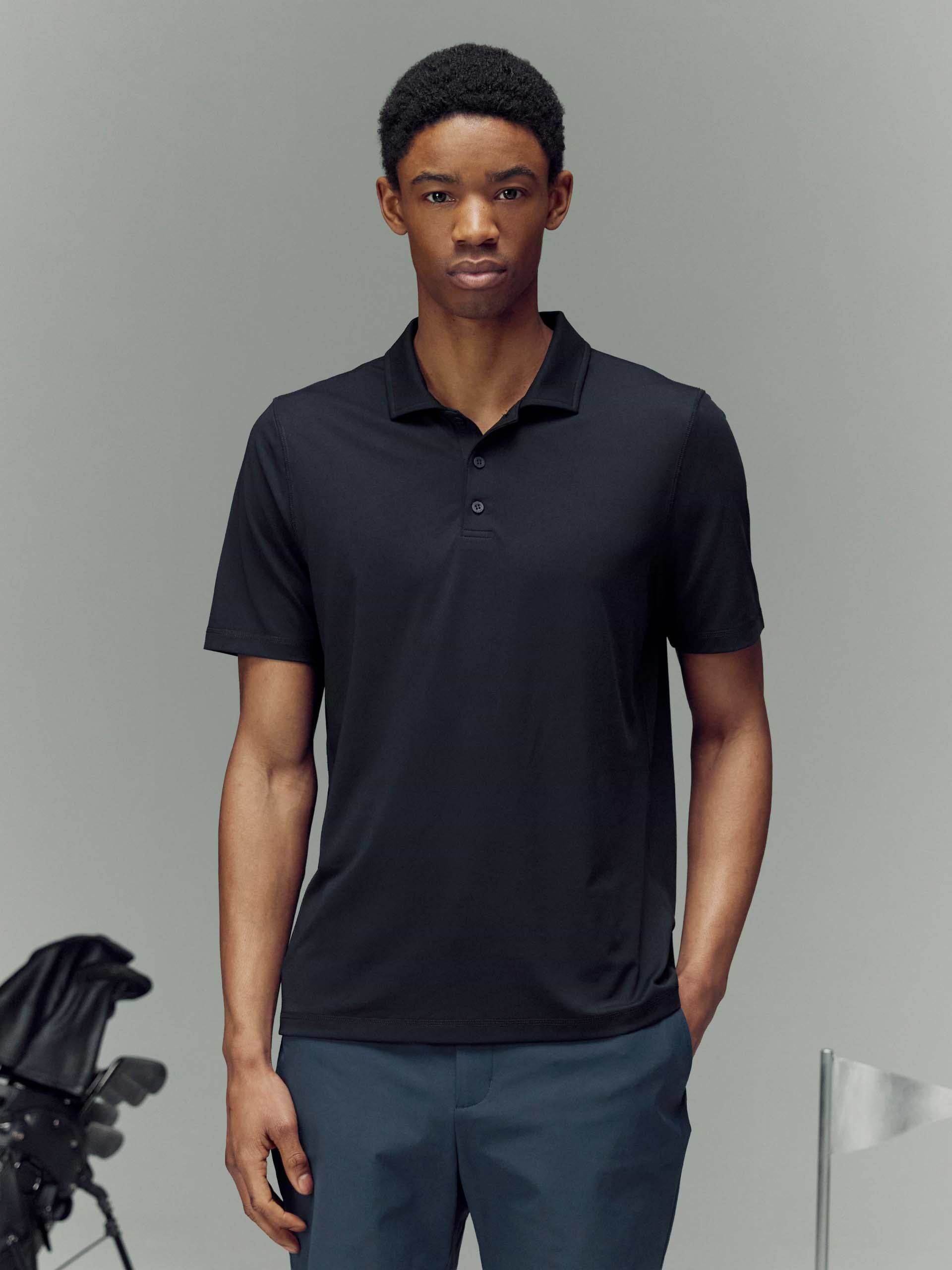 Golf Polo Shirt in Navy