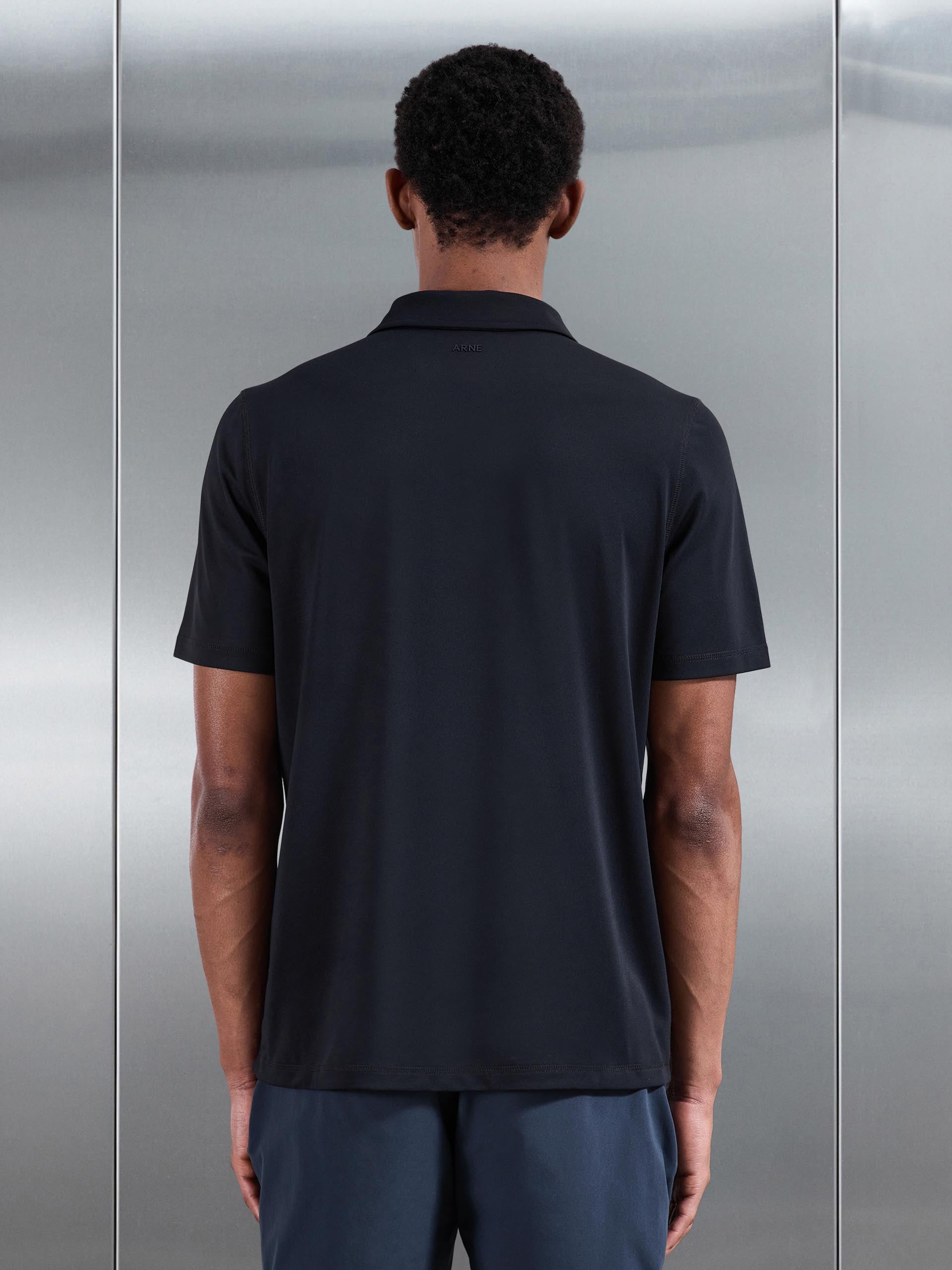 Golf Polo Shirt in Navy
