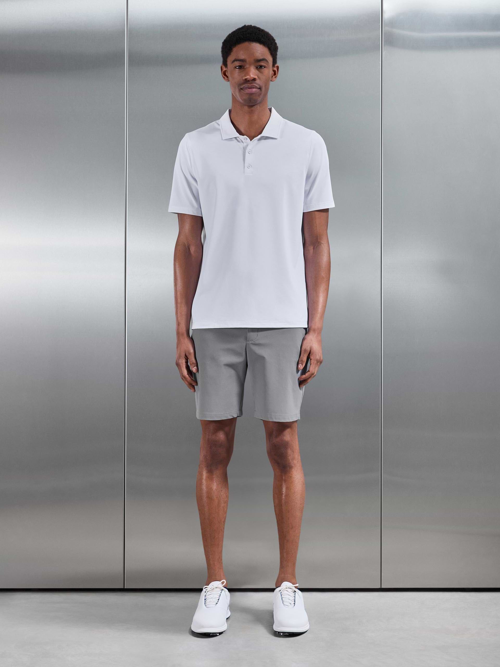 Golf Short in Mid Grey