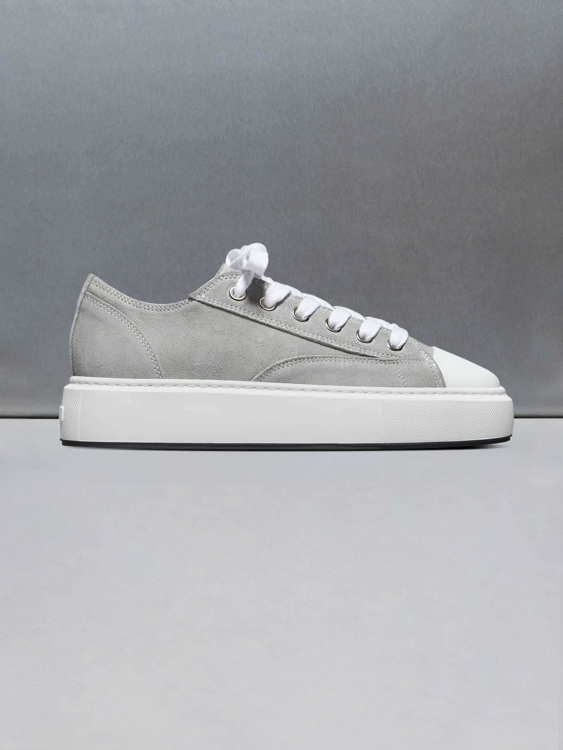 Homerun in Grey Suede