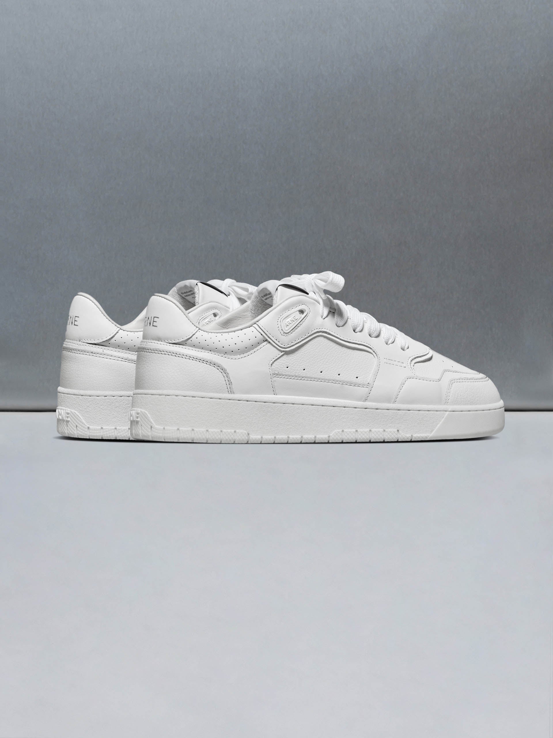 Hoop Trainer in Triple White