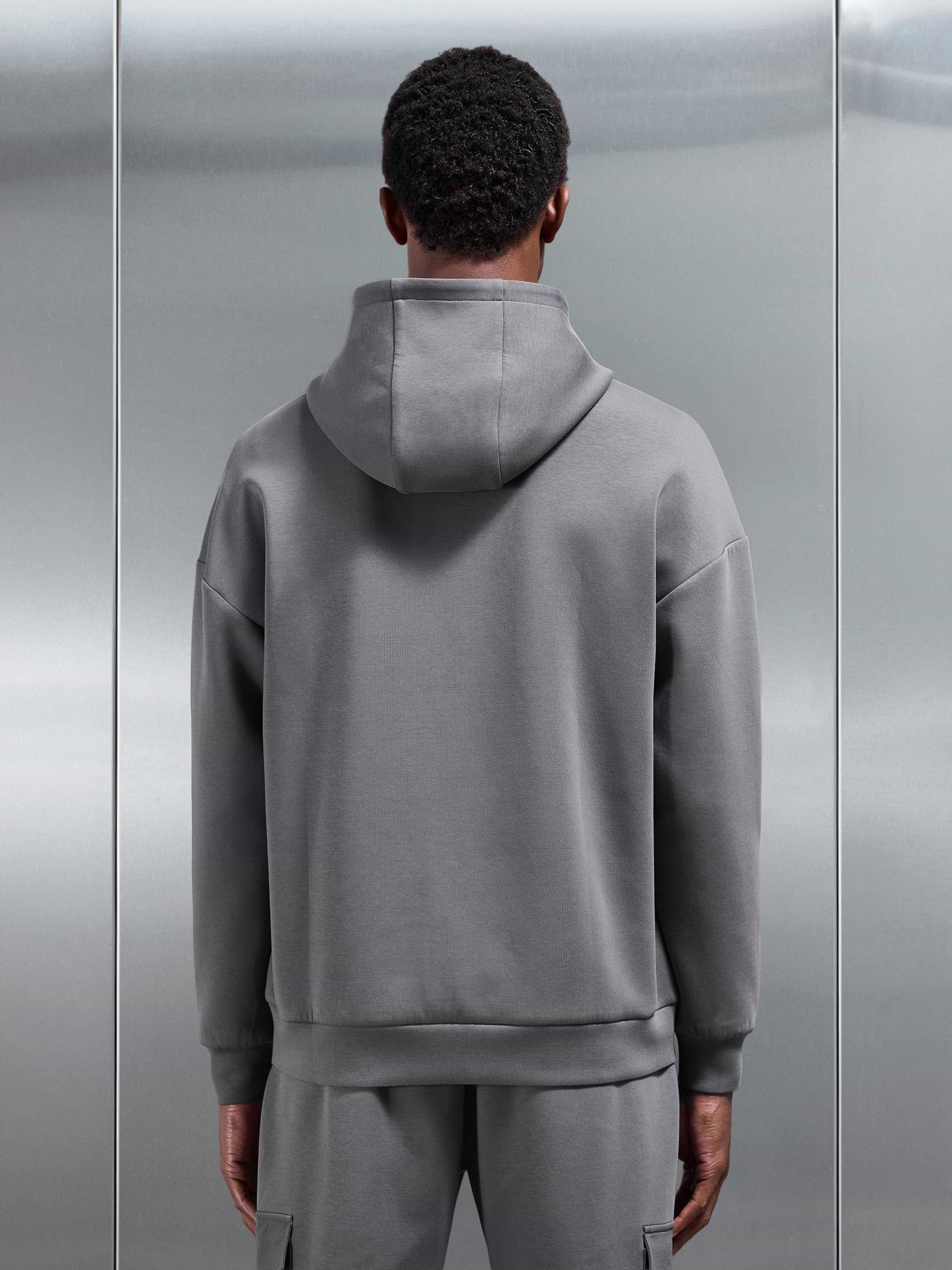 Hybrid Cargo Hoodie in Charcoal