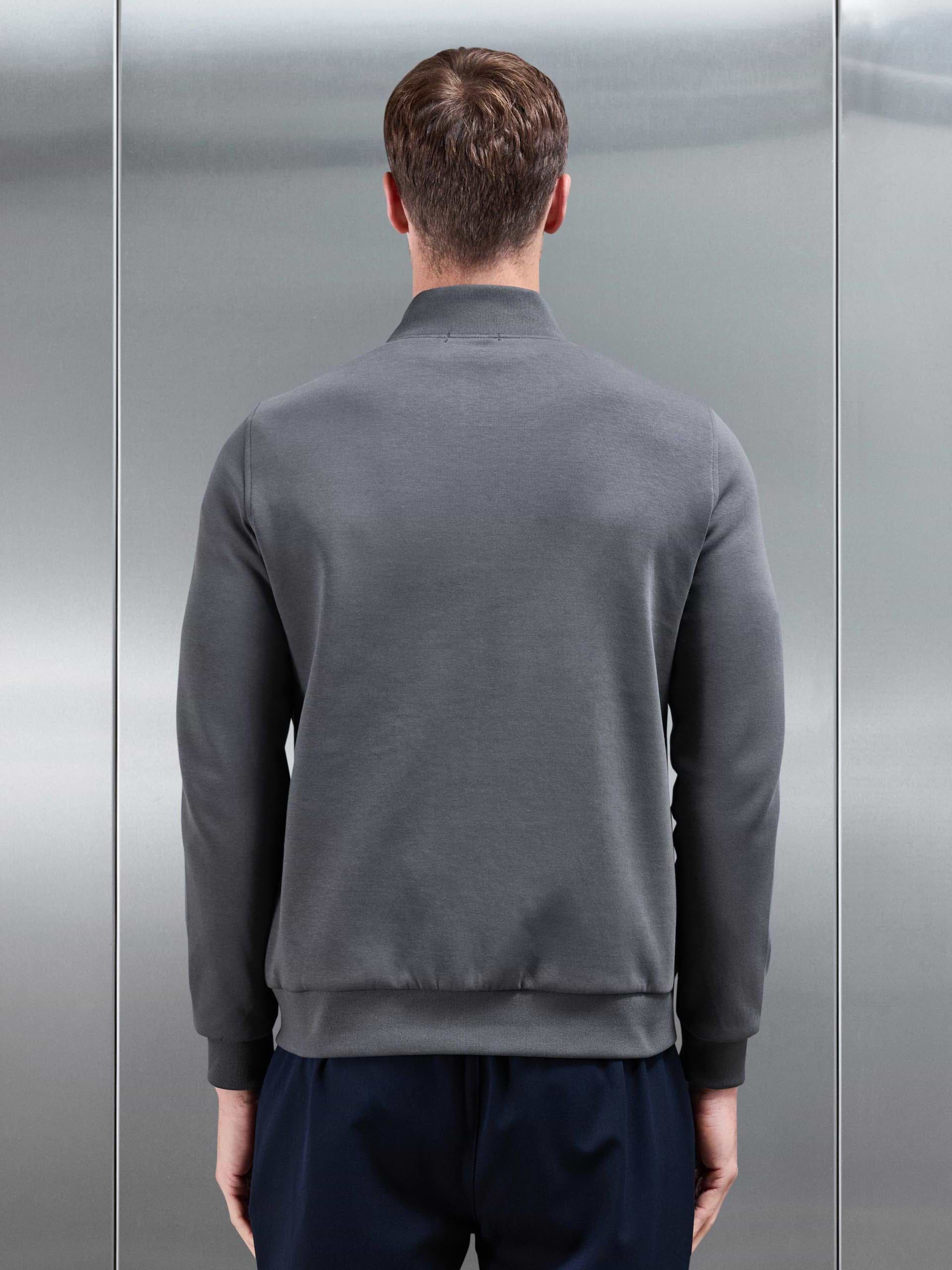 Hybrid Quilted Jacket in Grey