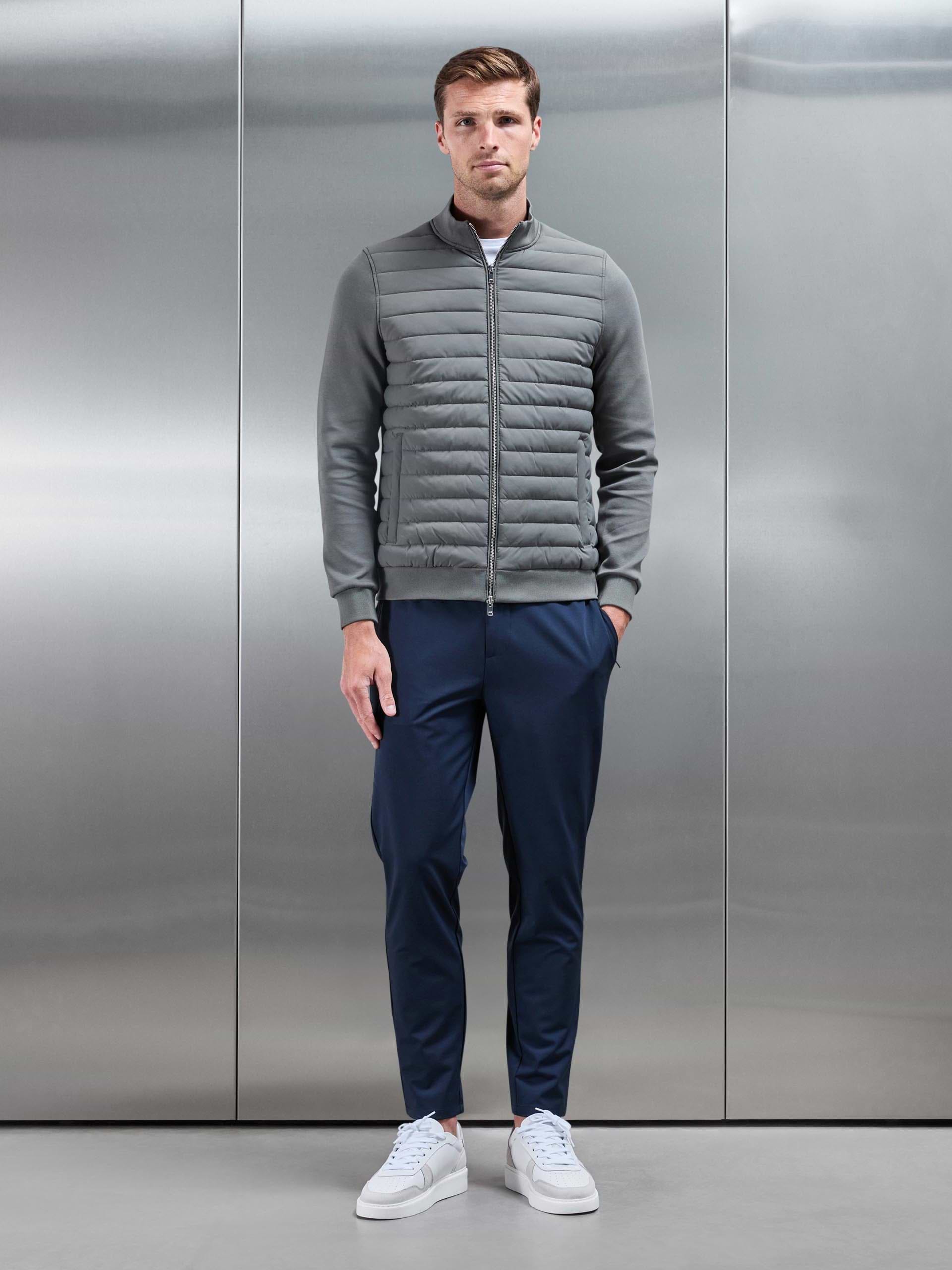 Hybrid Quilted Jacket in Sage