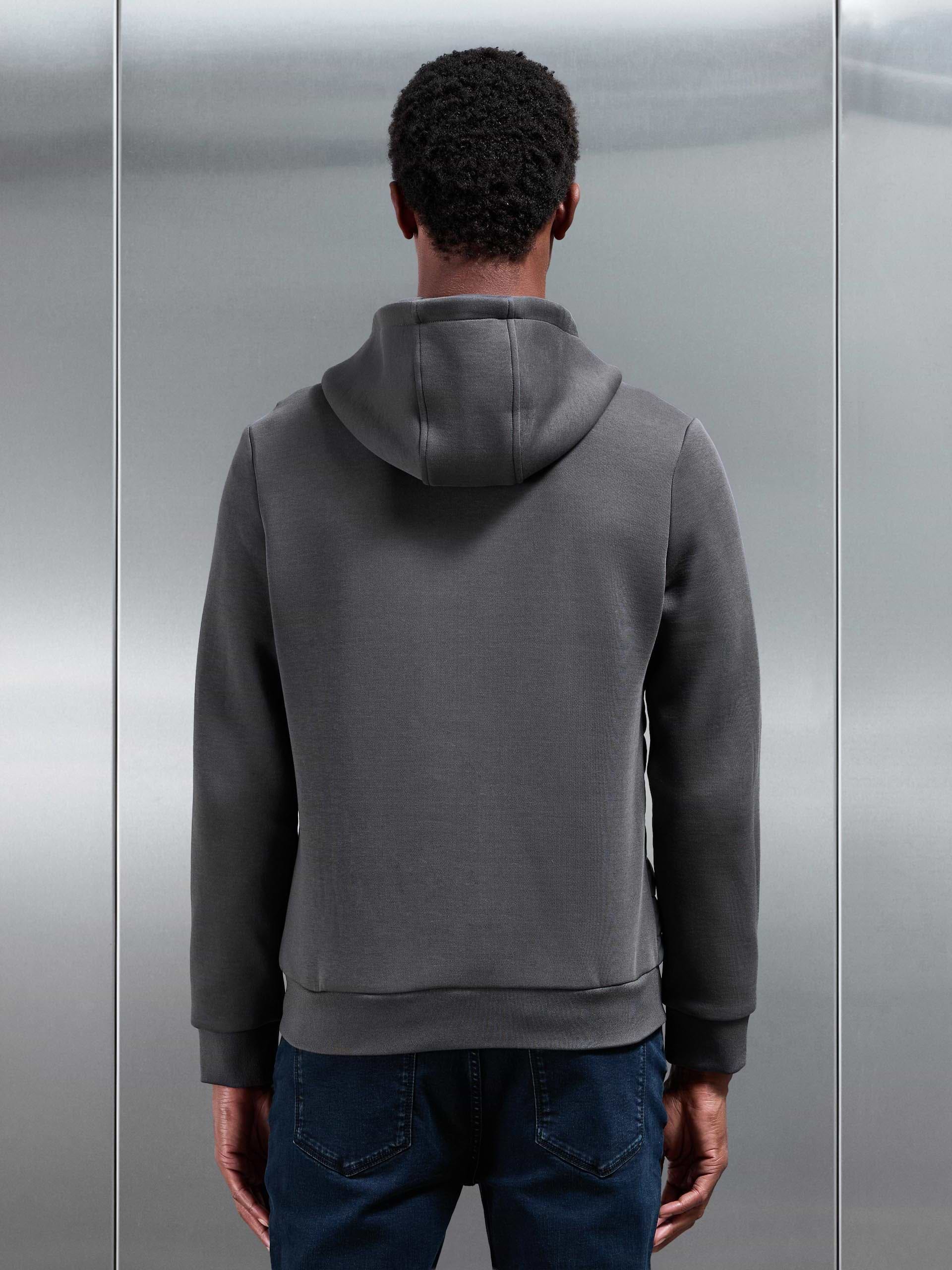 Hybrid Quilted Windbreaker in Grey