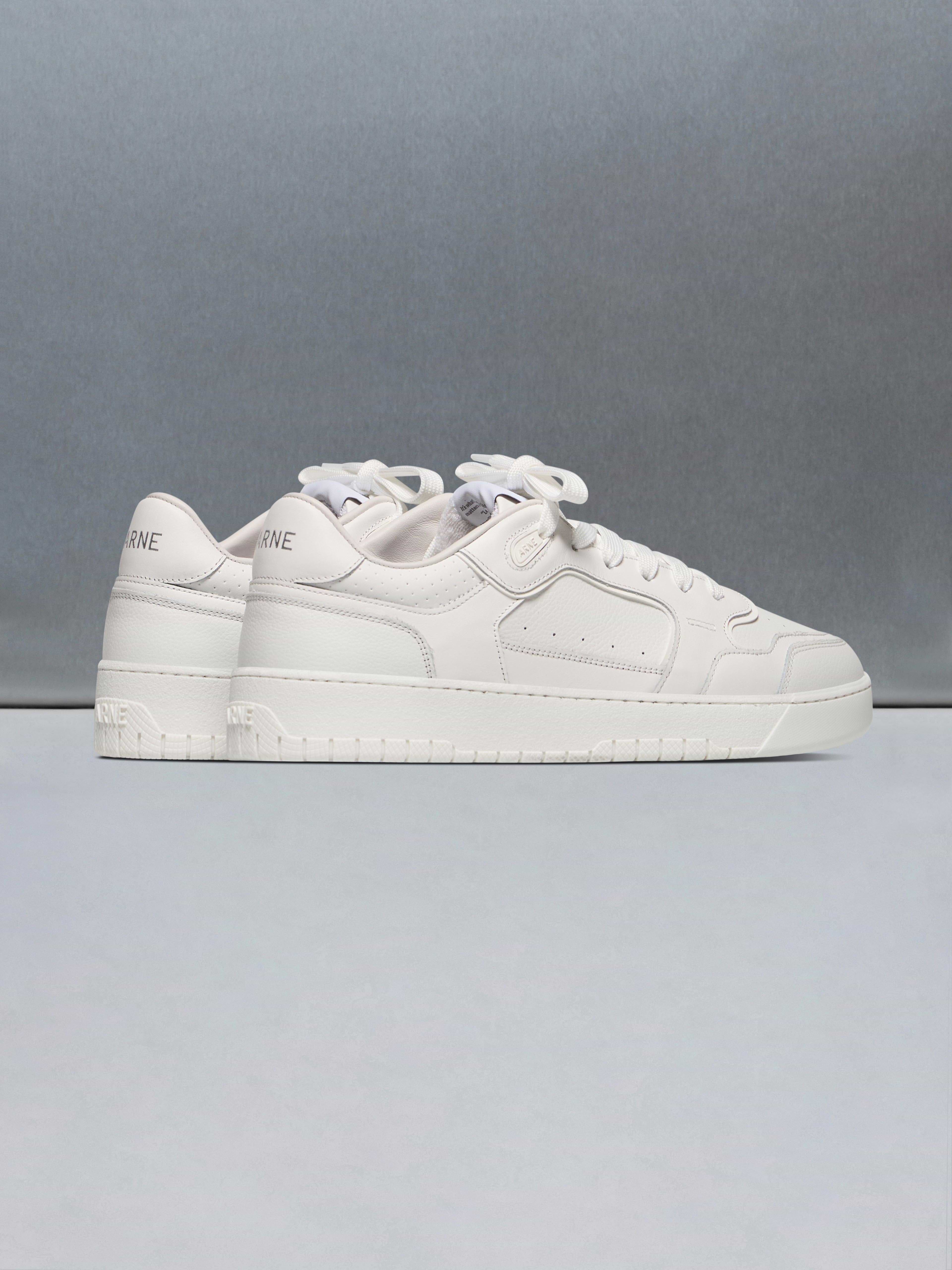 Hoop Trainer in Triple White