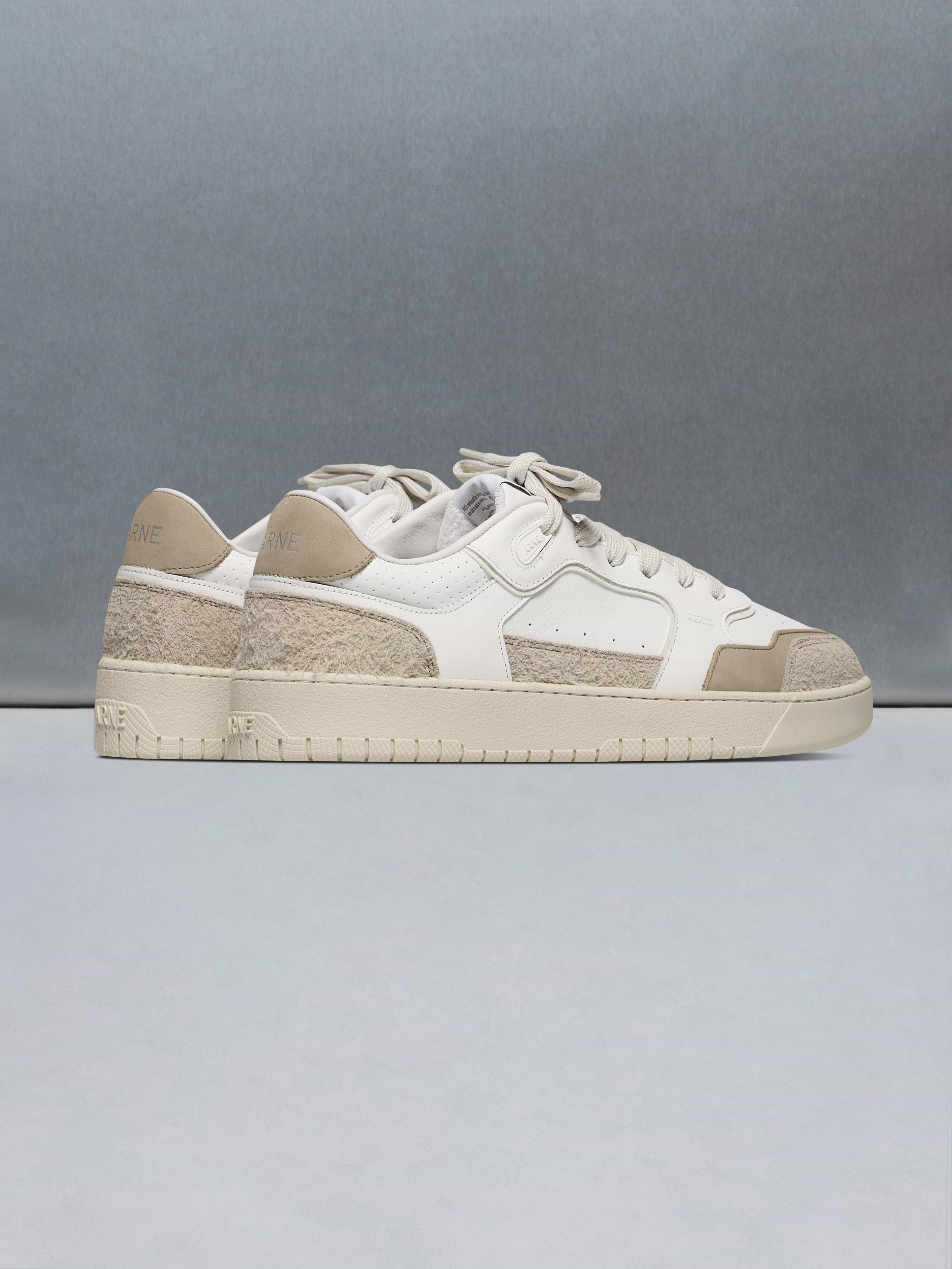 Hoop Trainer in White Beige