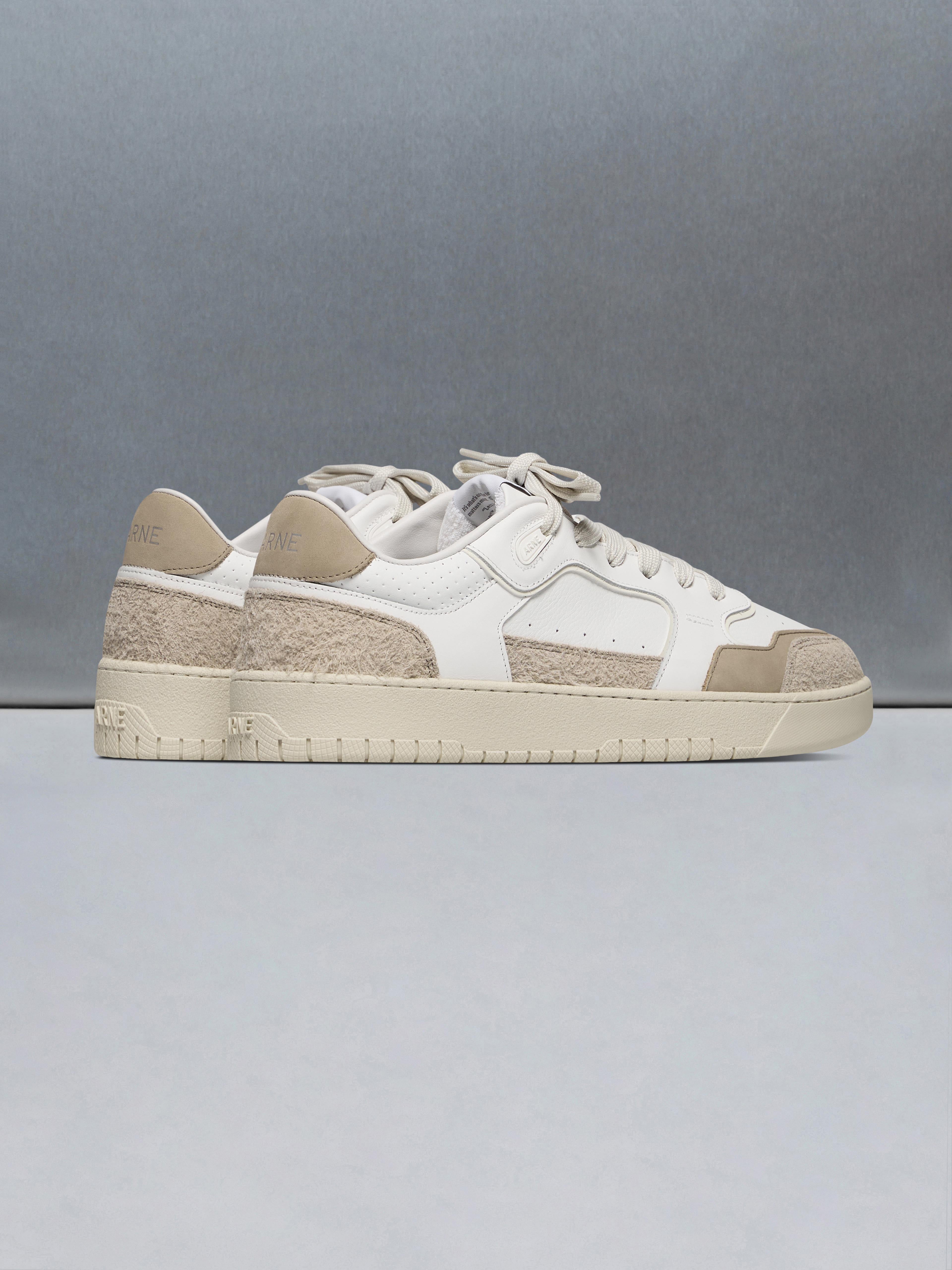 Hoop Trainer in White Beige