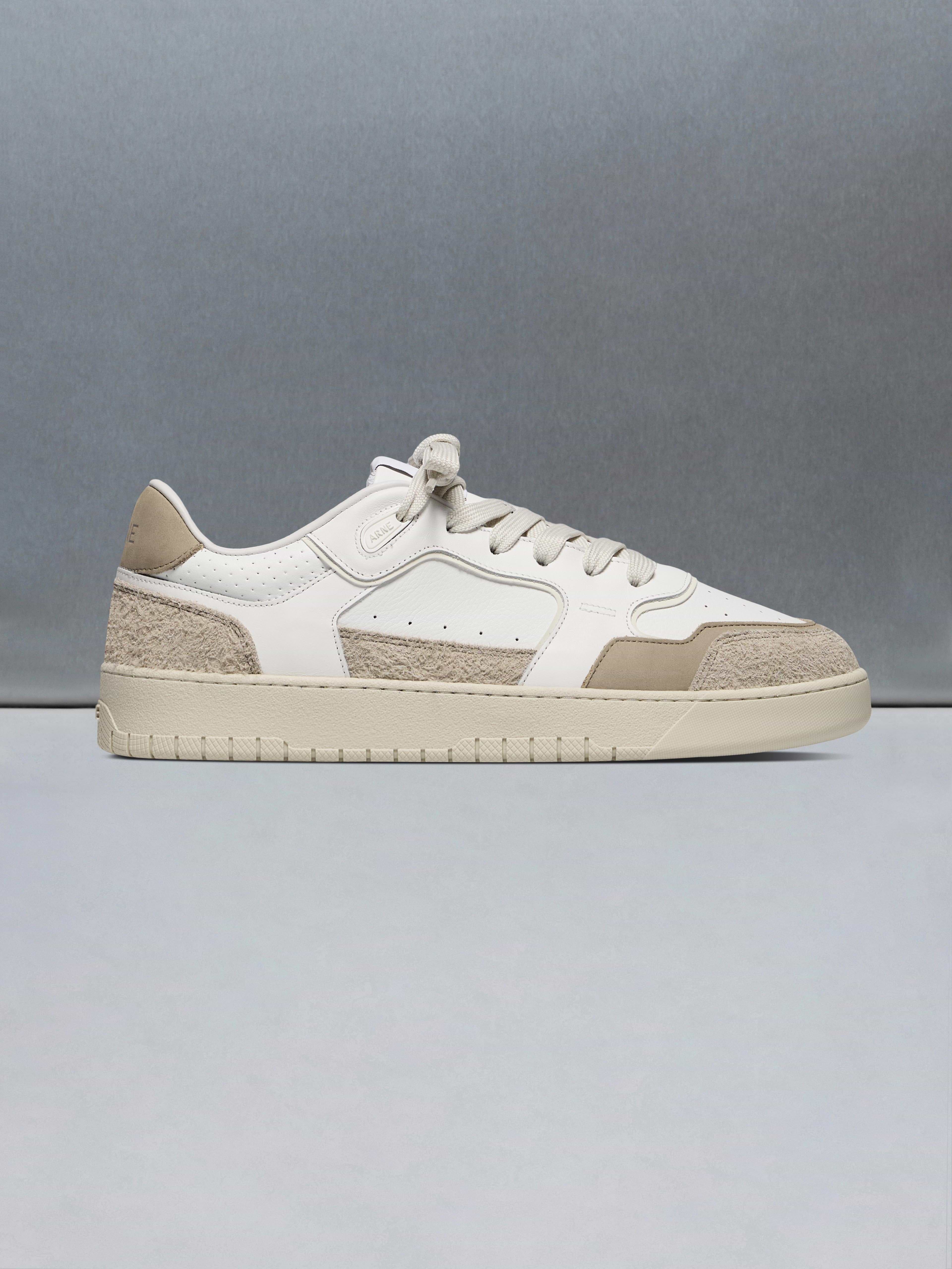 Hoop Trainer in White Beige