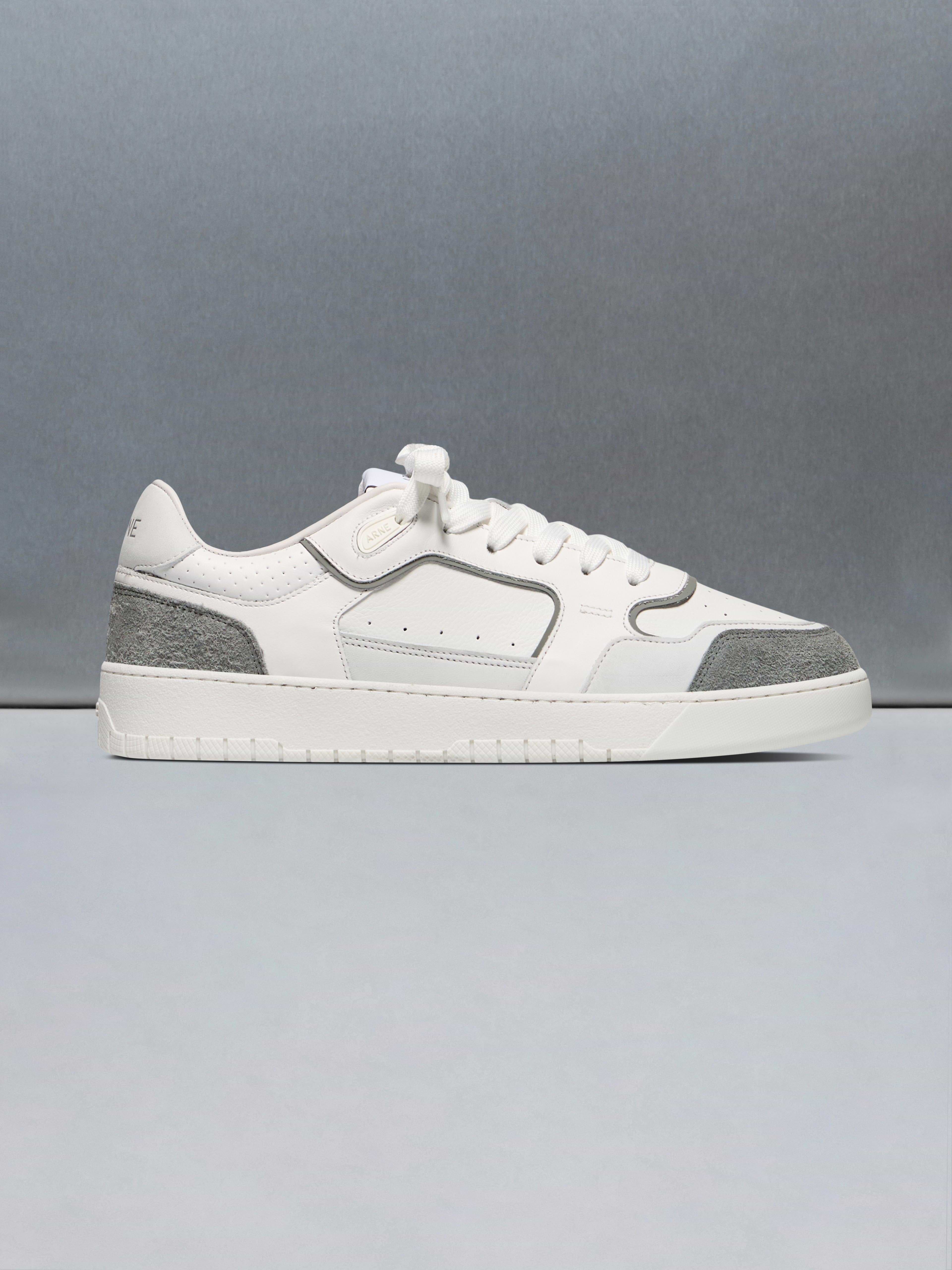 Hoop Trainer in White Grey