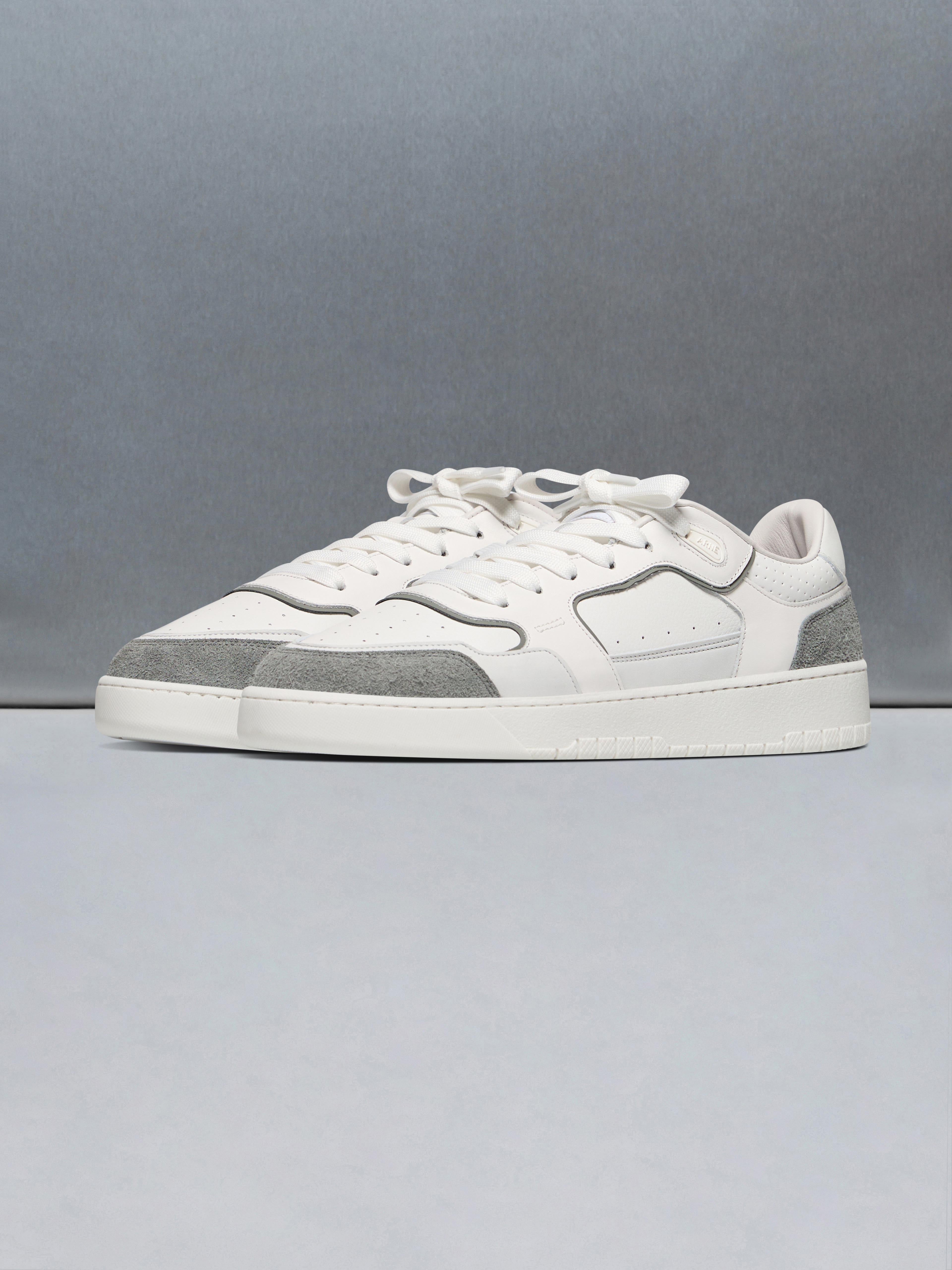 Hoop Trainer in White Grey