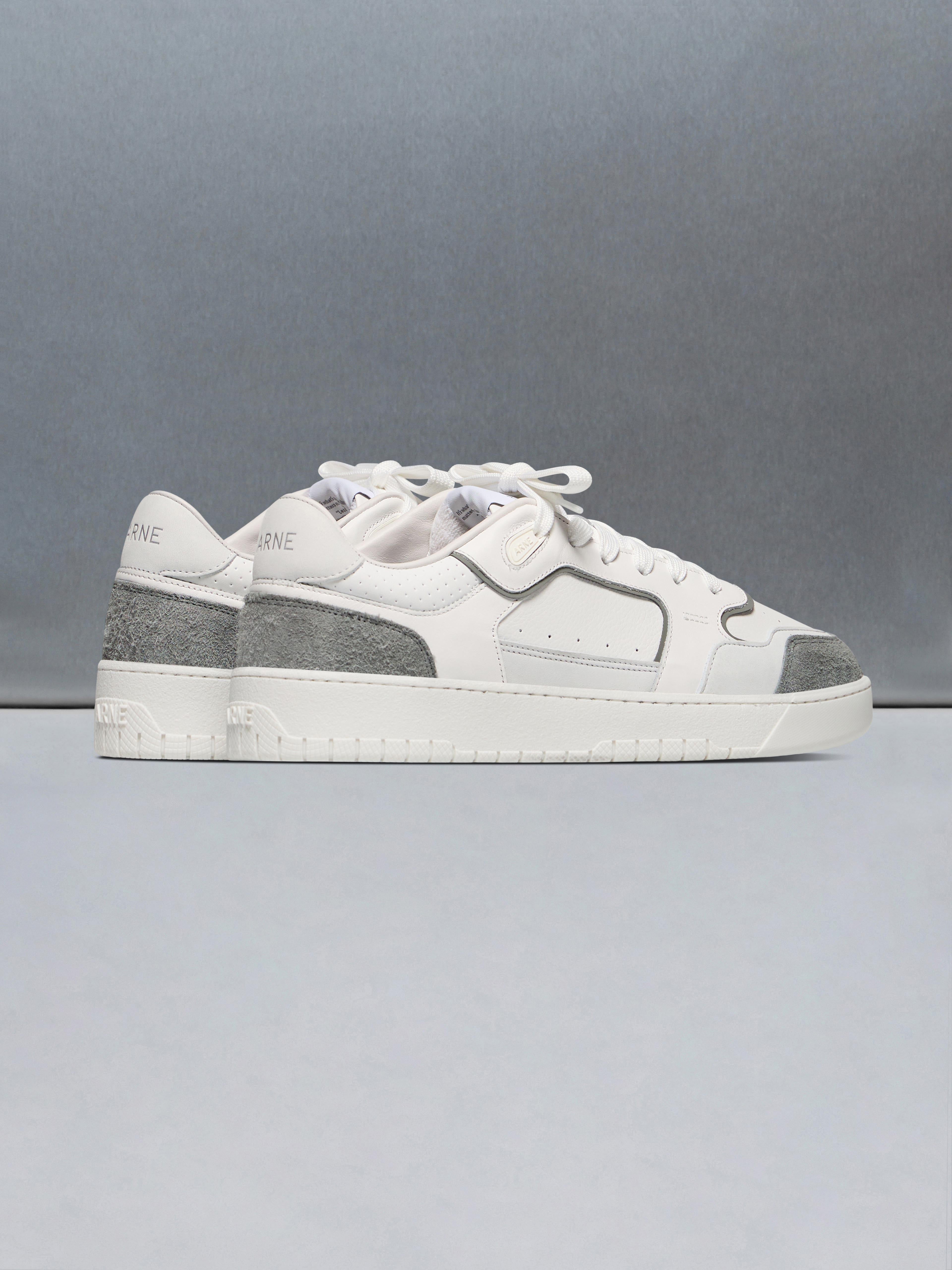 Hoop Trainer in White Grey