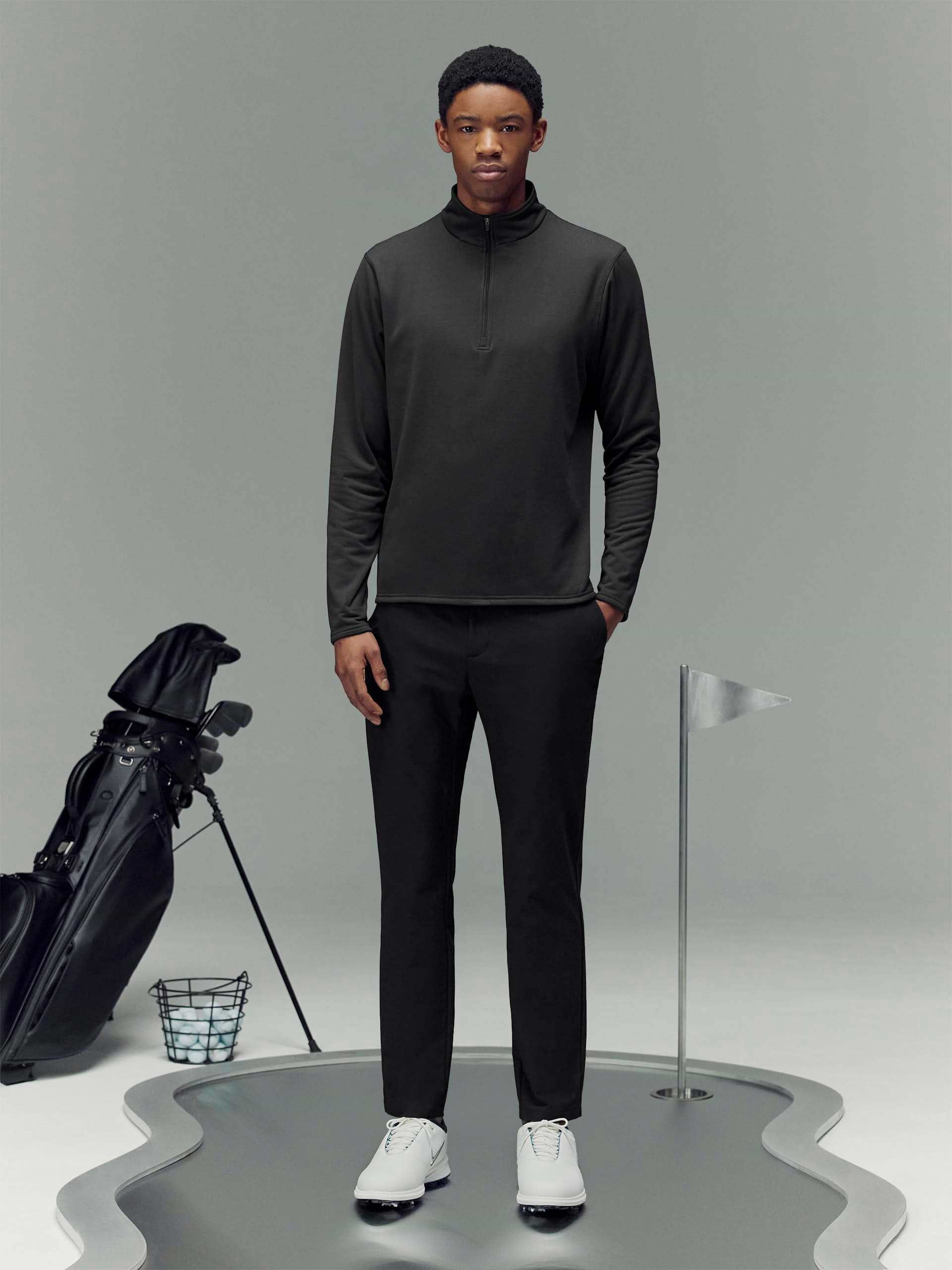 Insulating Golf Mid Layer in Grey