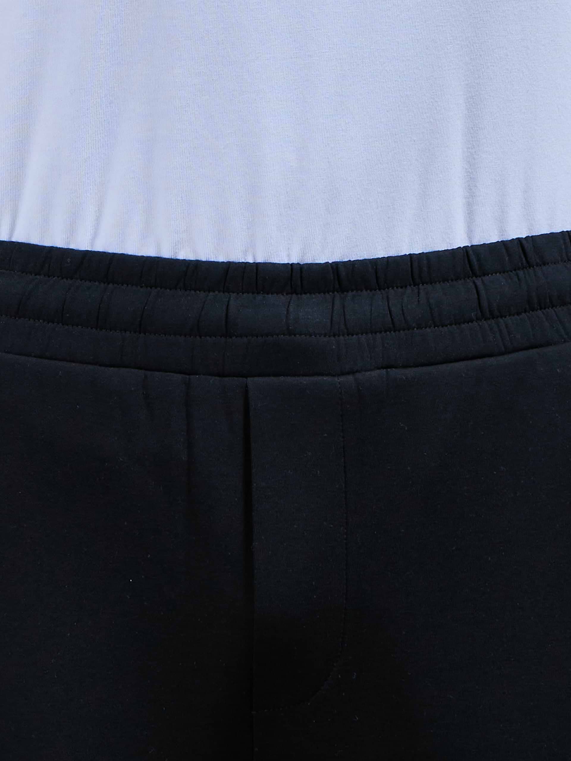 Interlock Jersey Essential Jogger in Black