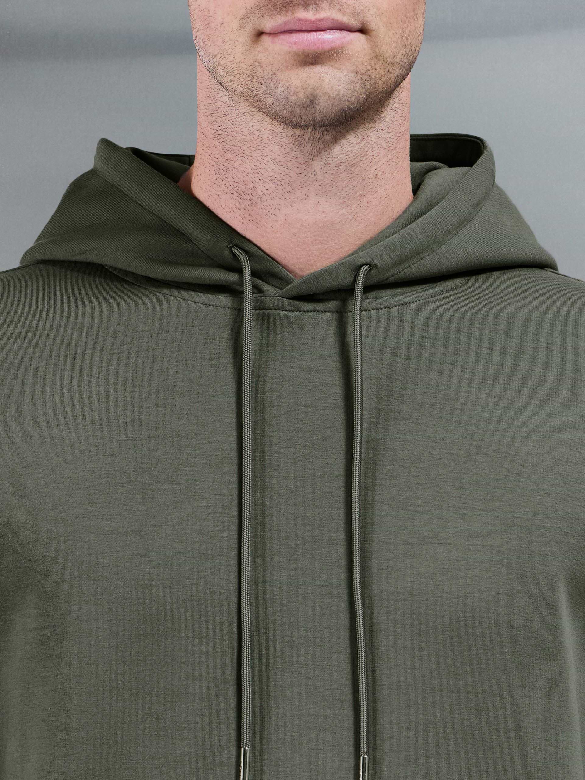 Interlock Jersey Hoodie in Sage