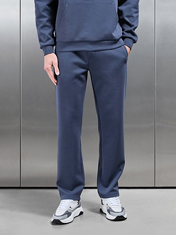 Interlock Jersey Straight Leg Jogger in Slate Blue