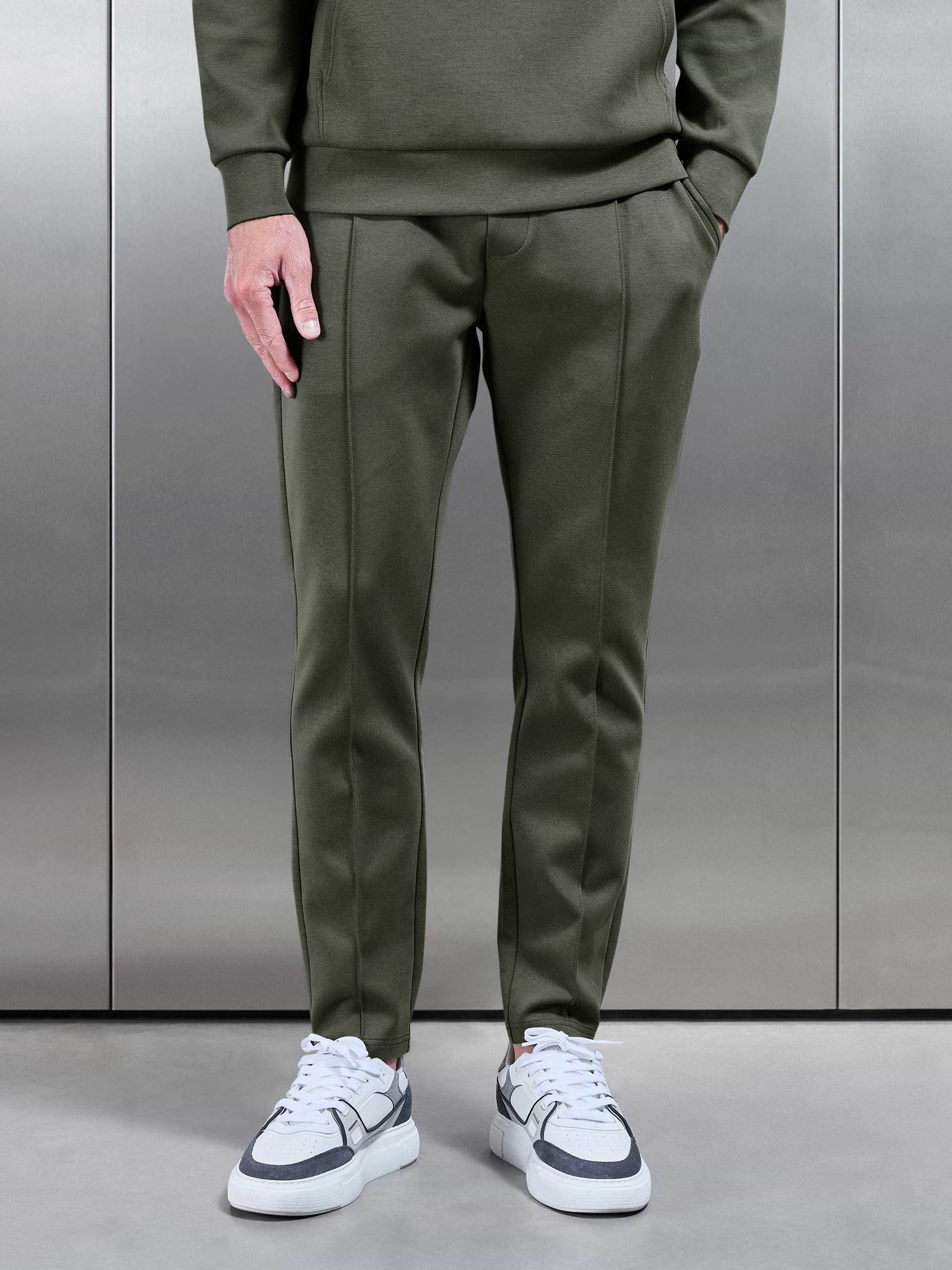 Interlock Jersey Tapered Jogger in Sage