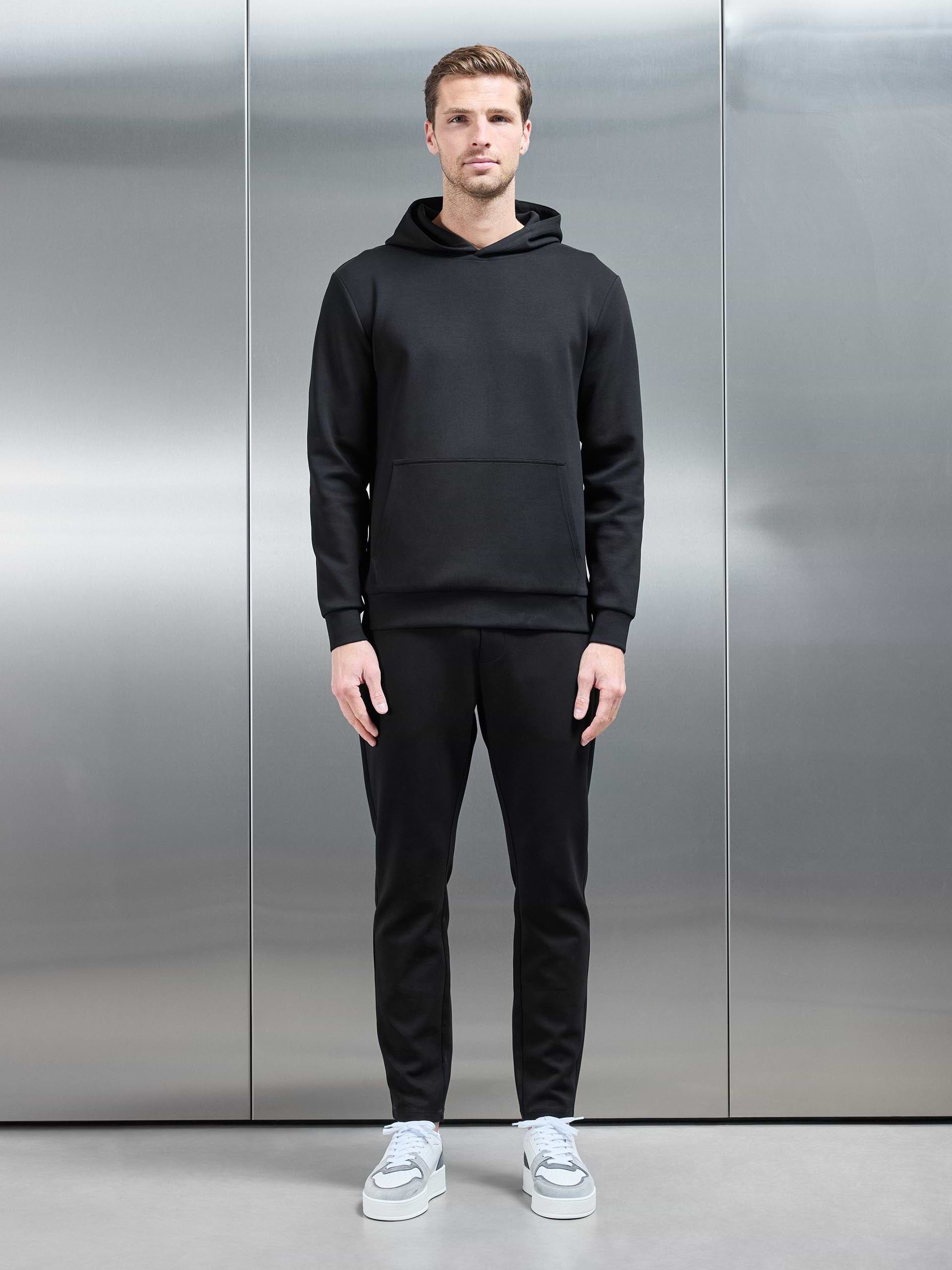 Interlock Jersey Essential Jogger in Black