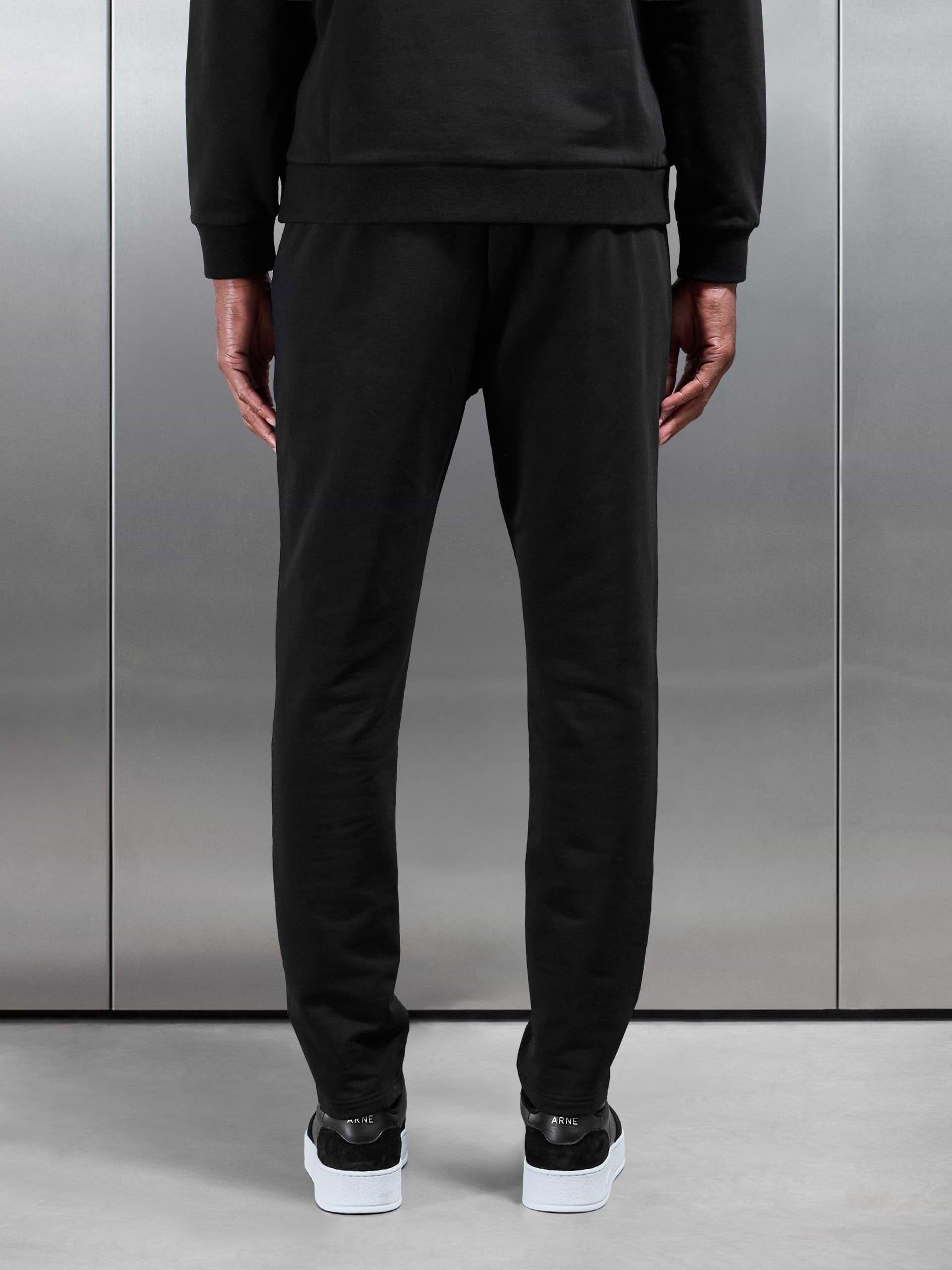 Jersey Jogger in Black