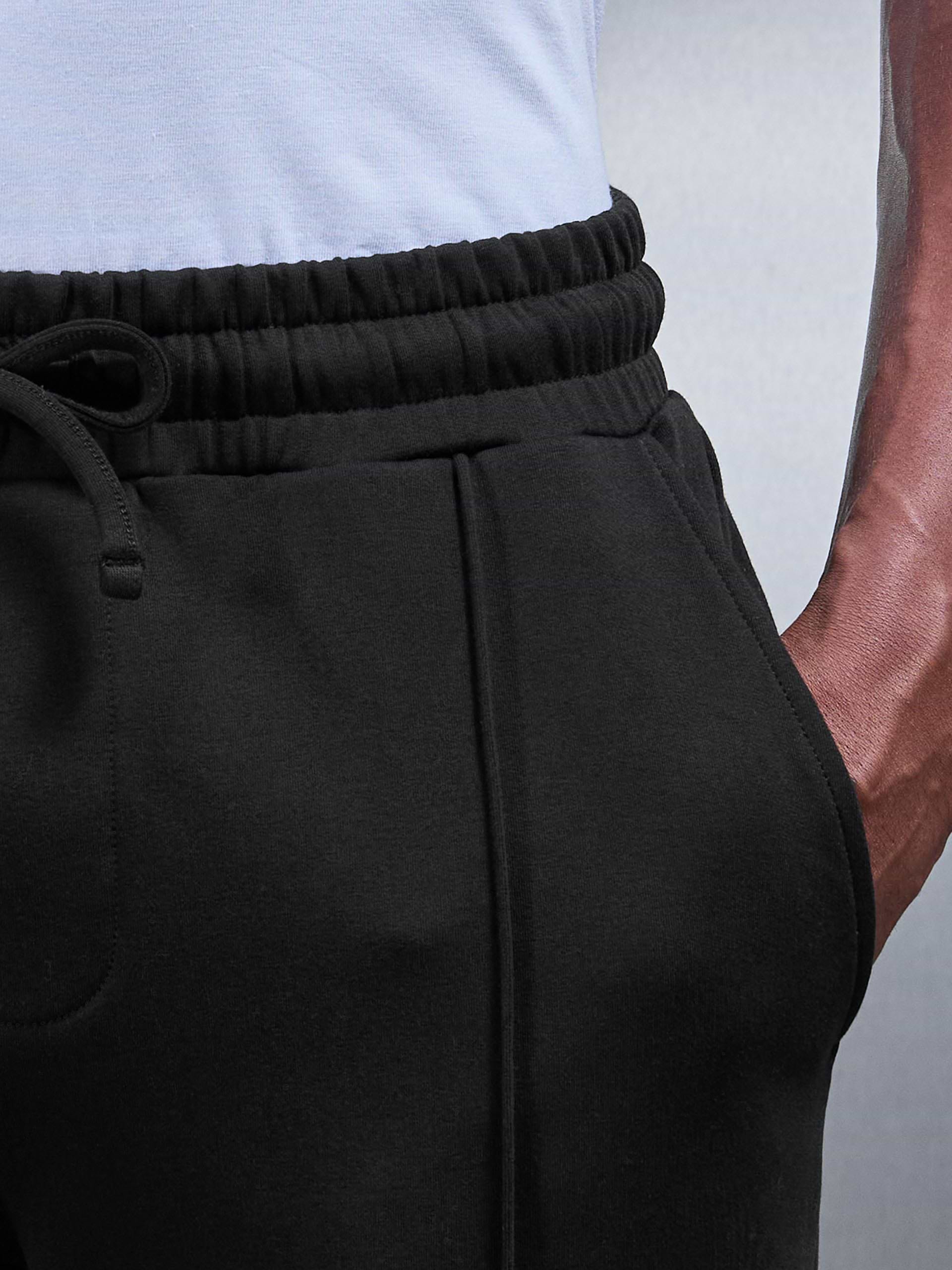 Jersey Jogger in Black