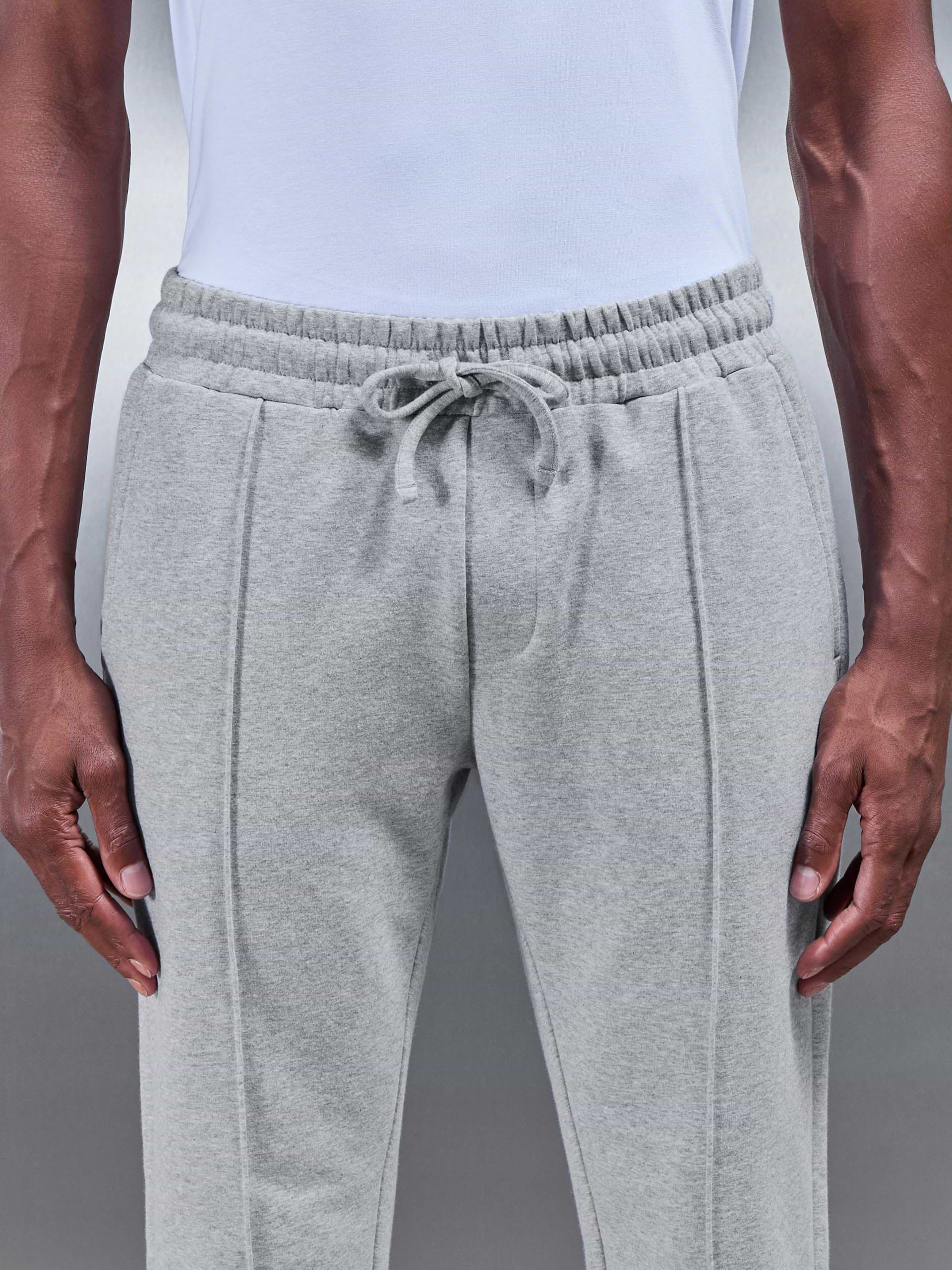 Jersey Jogger in Marl Grey