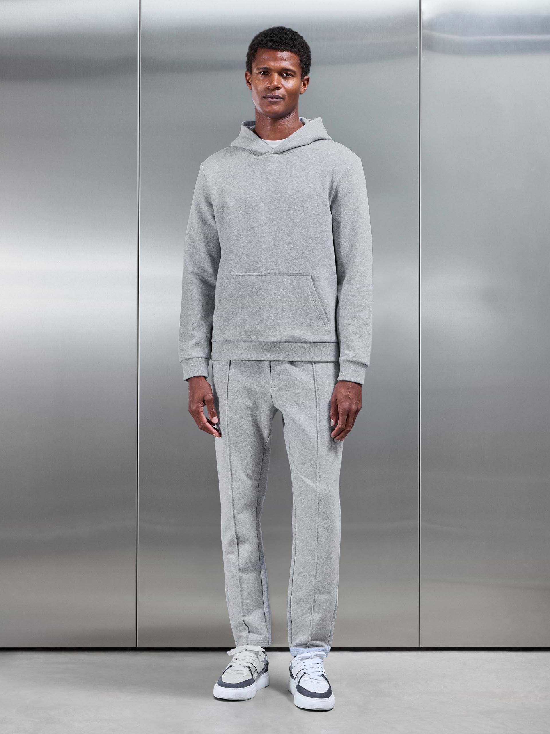 Jersey Jogger in Marl Grey