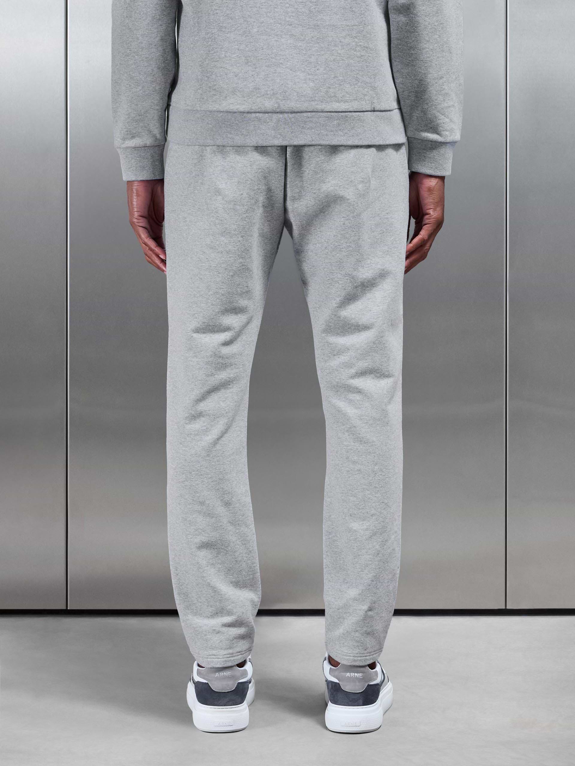 Jersey Jogger in Marl Grey