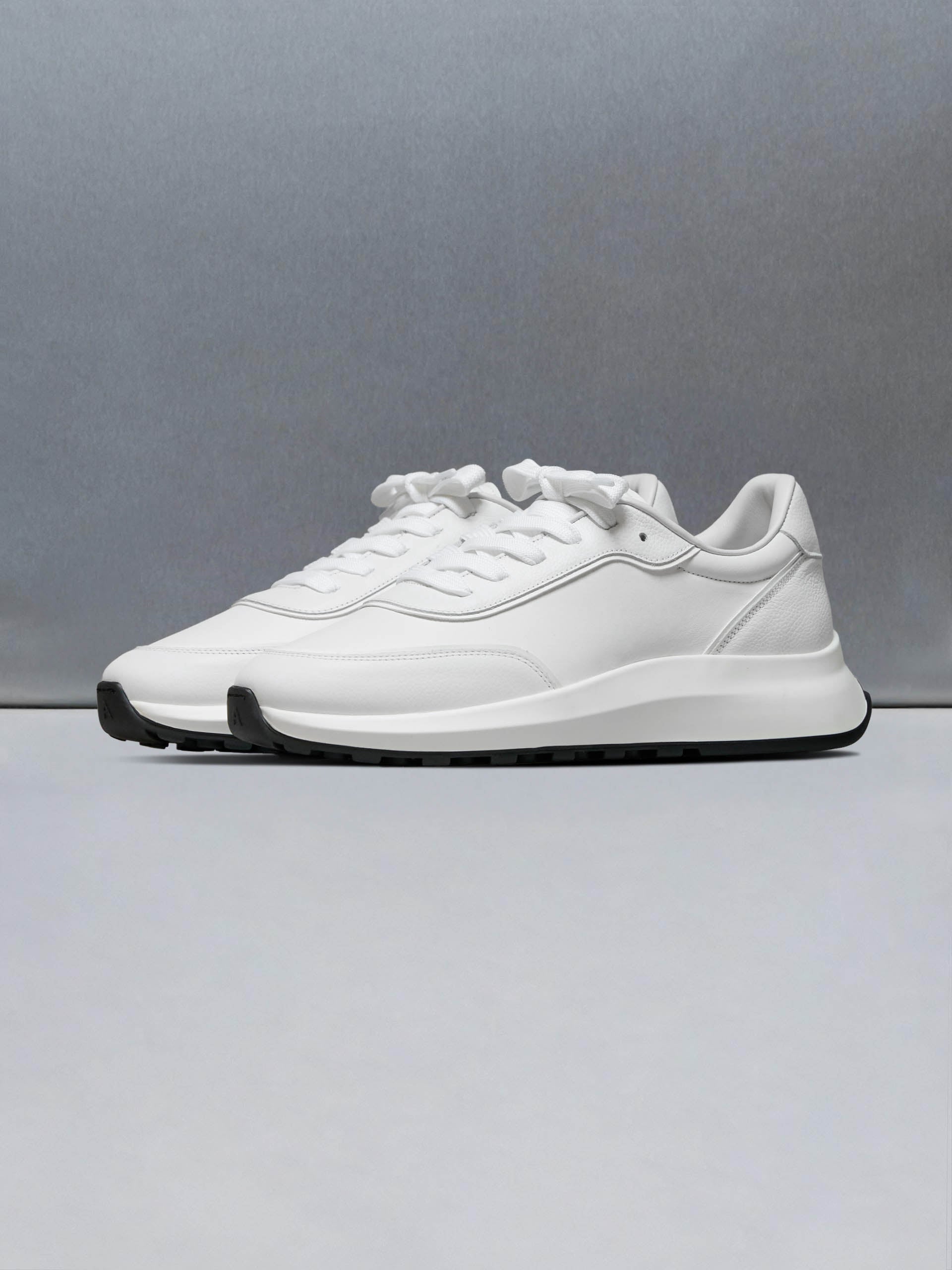 Low Runner in Triple White