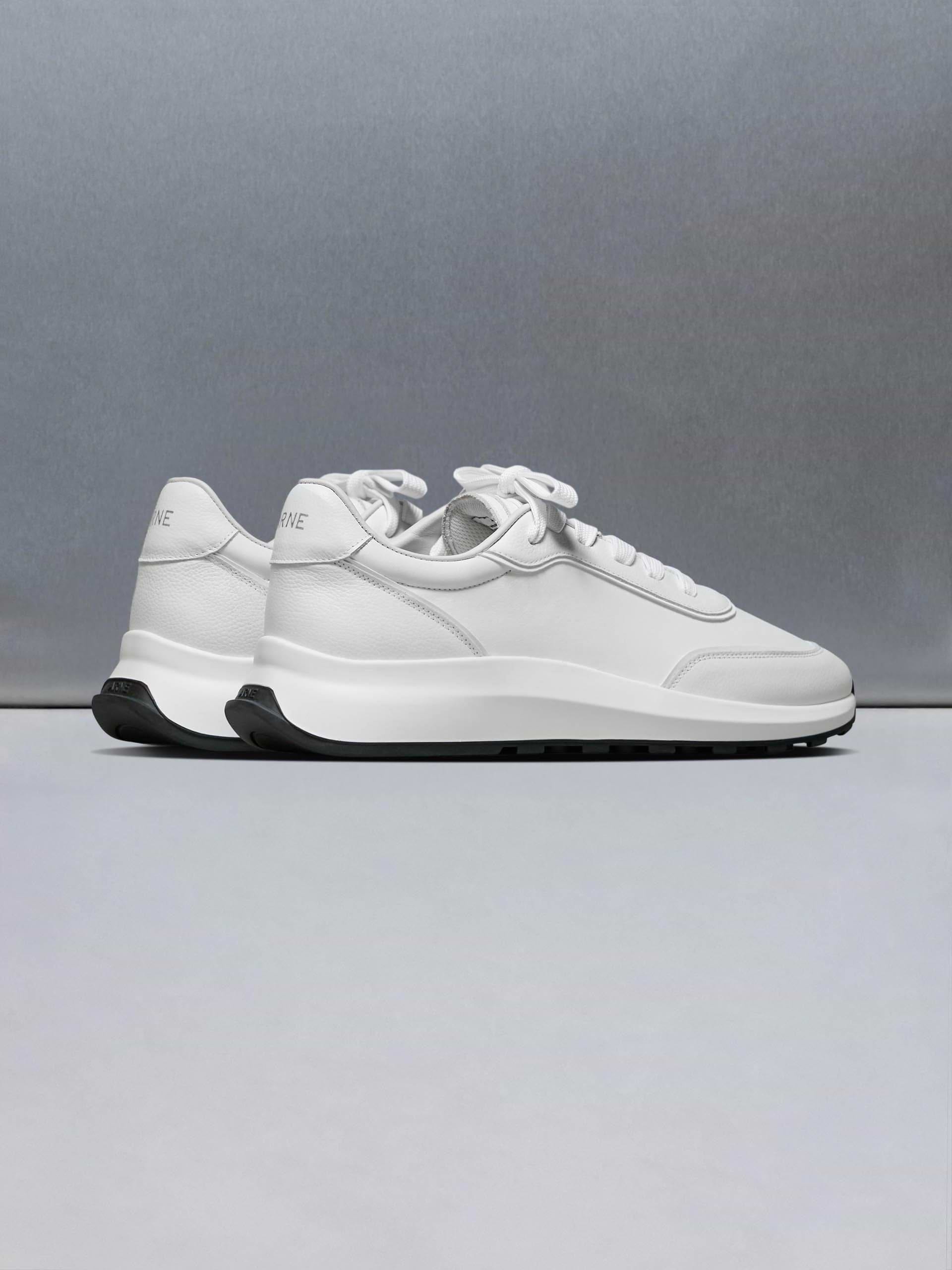 Low Runner in Triple White