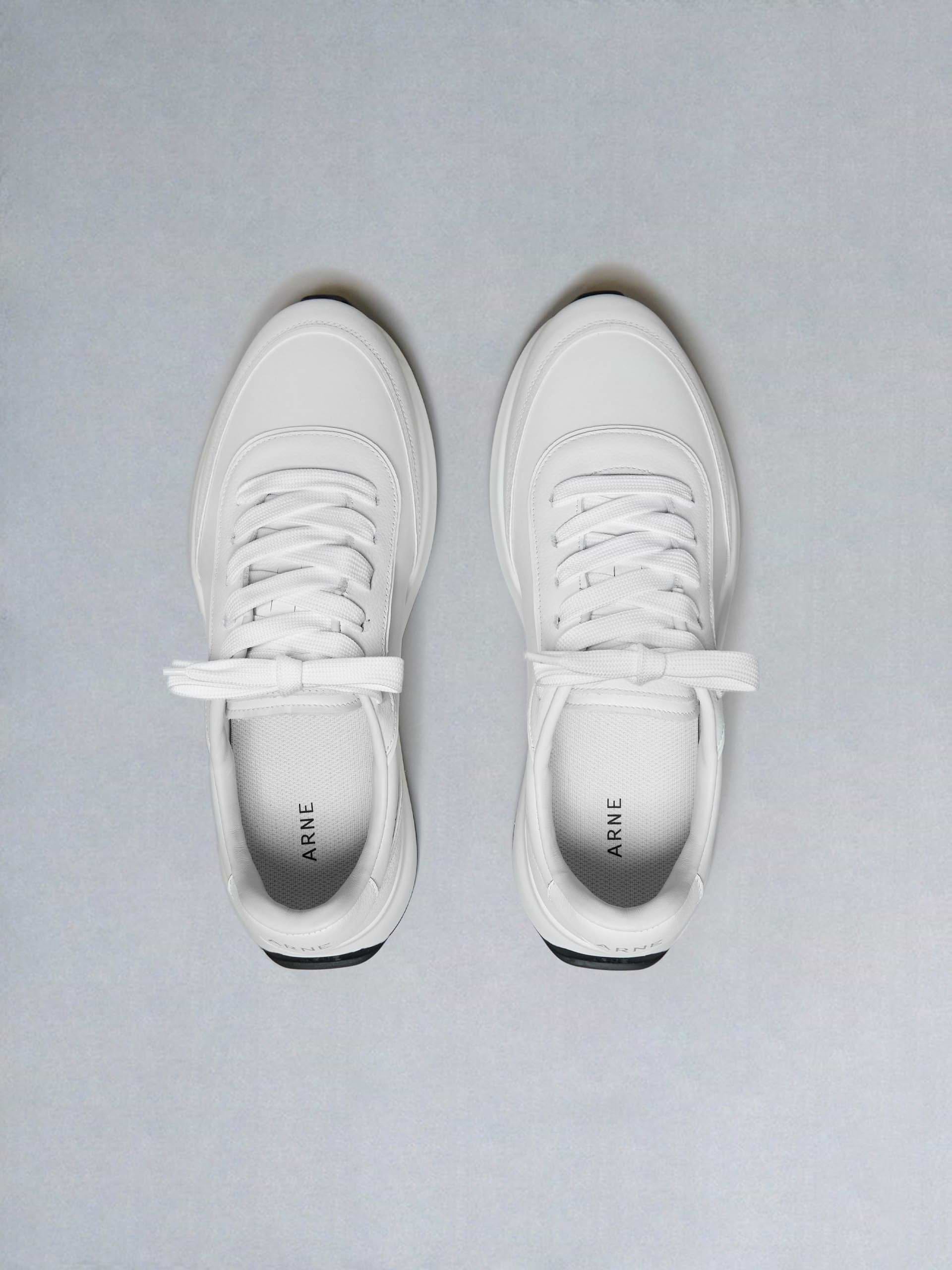 Low Runner in Triple White