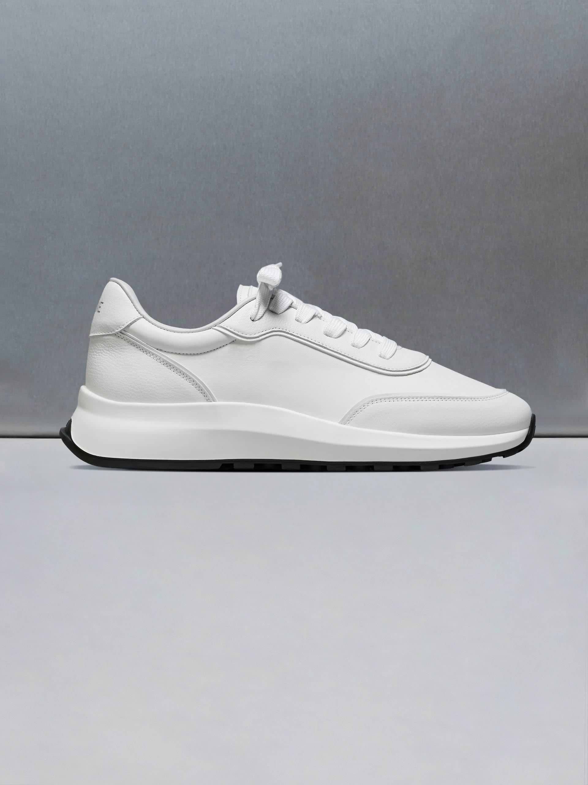 Low Runner in Triple White