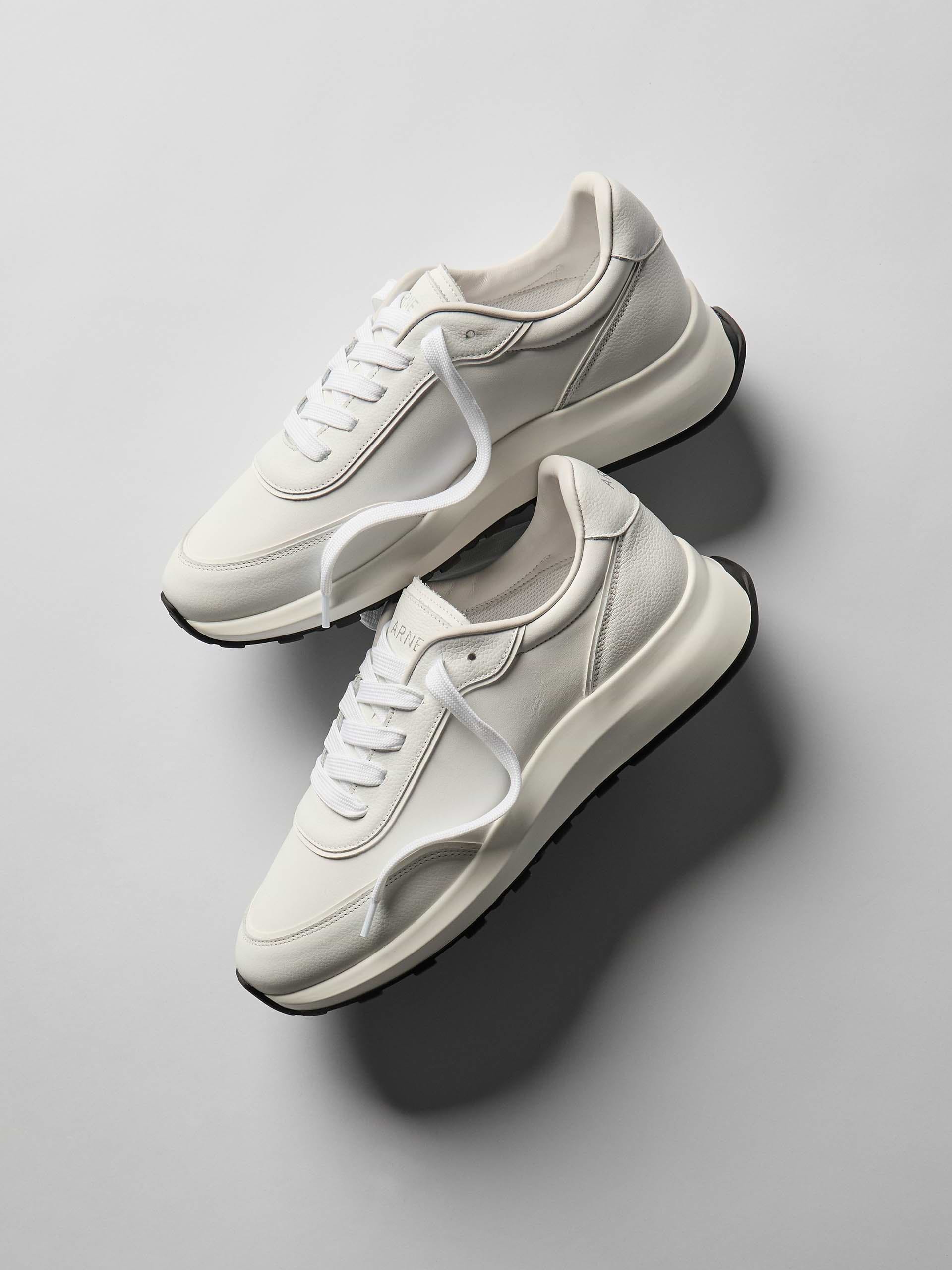 Low Runner in Triple White