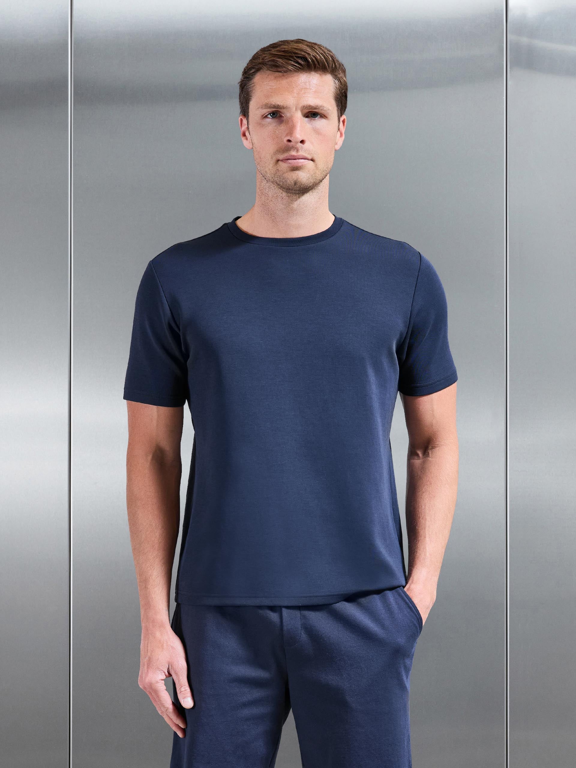 Luxe T-Shirt in Navy