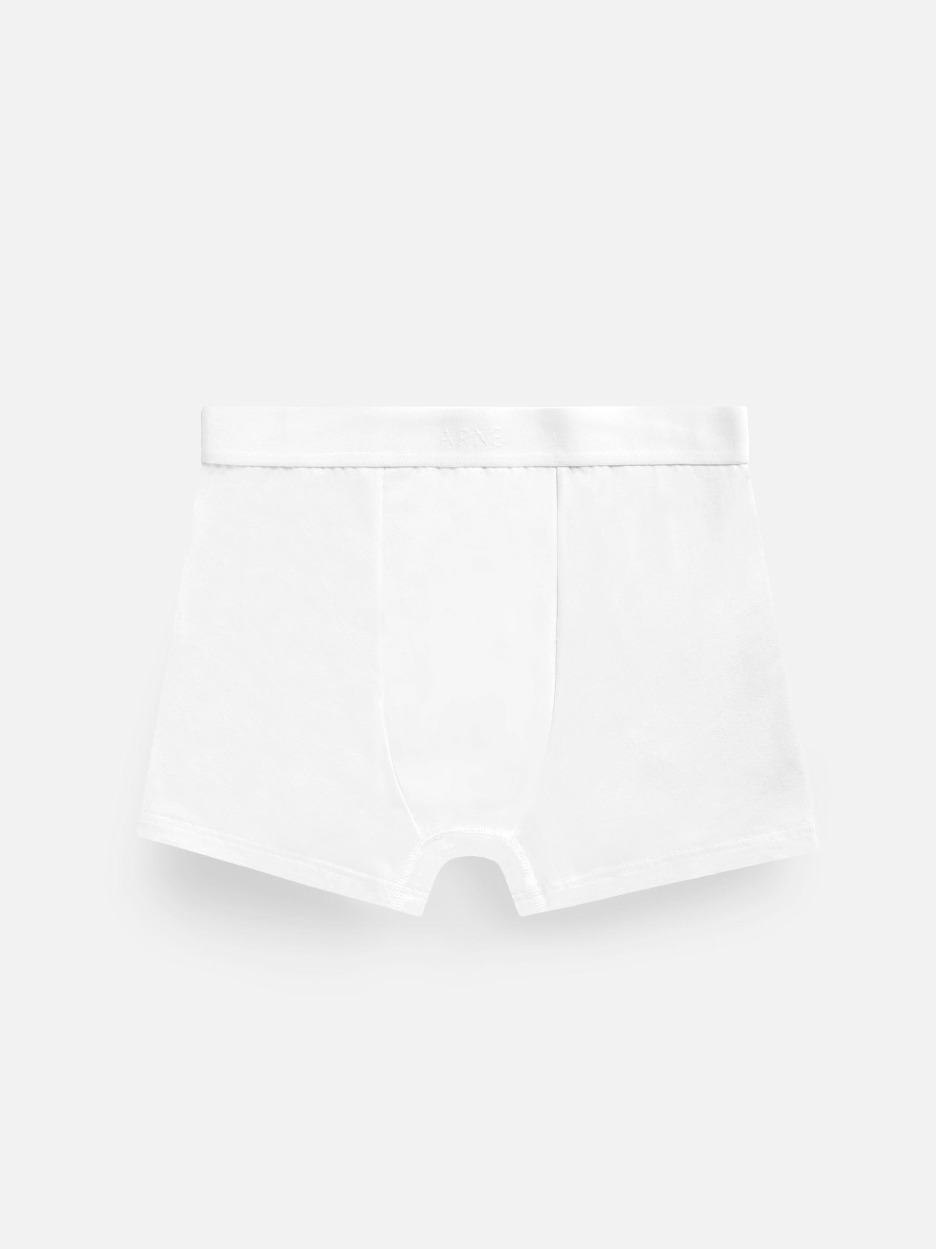3 Pack Boxers in Black White Marl Grey