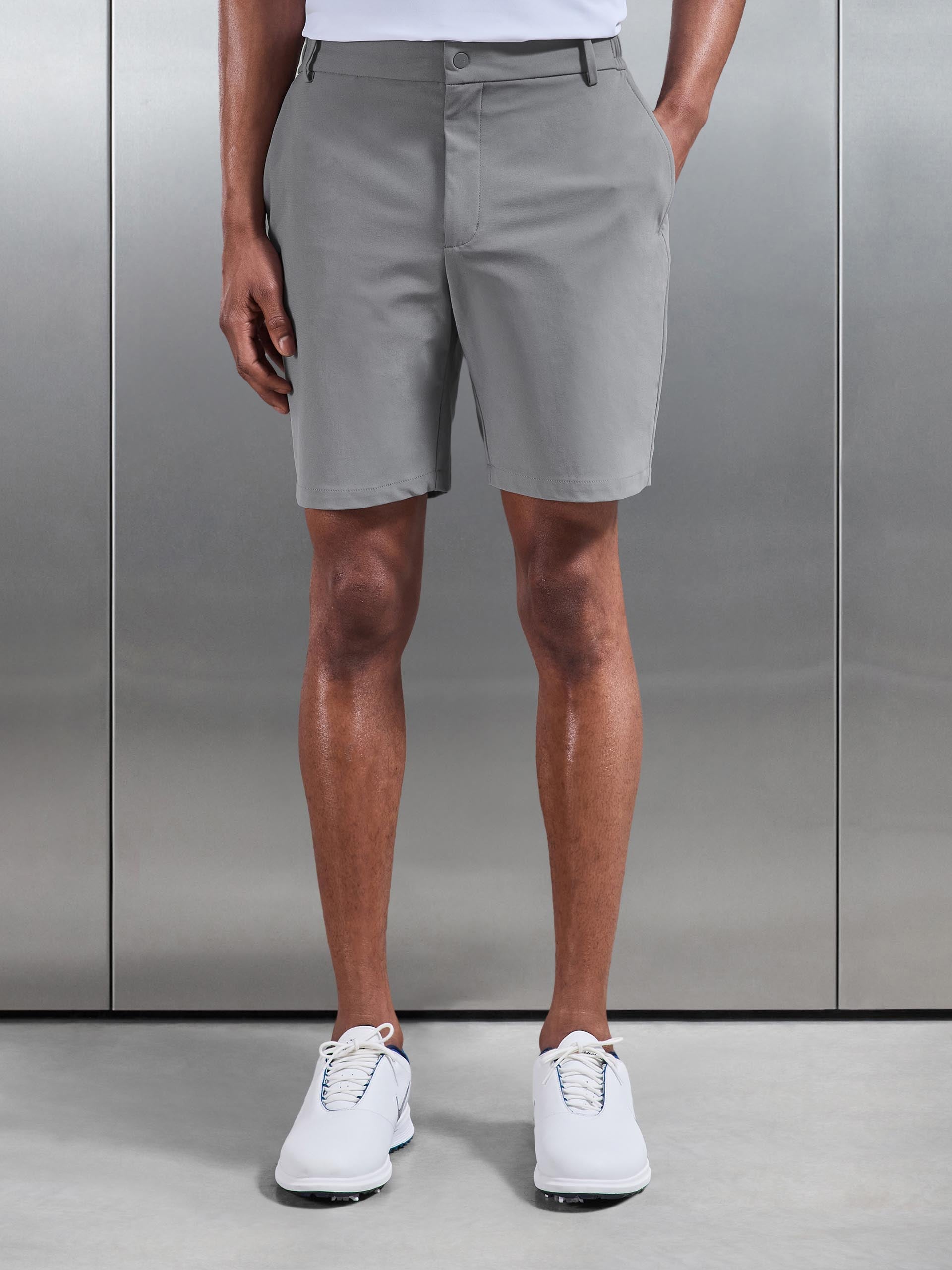 Mens 24 Hour Short in Mid Grey