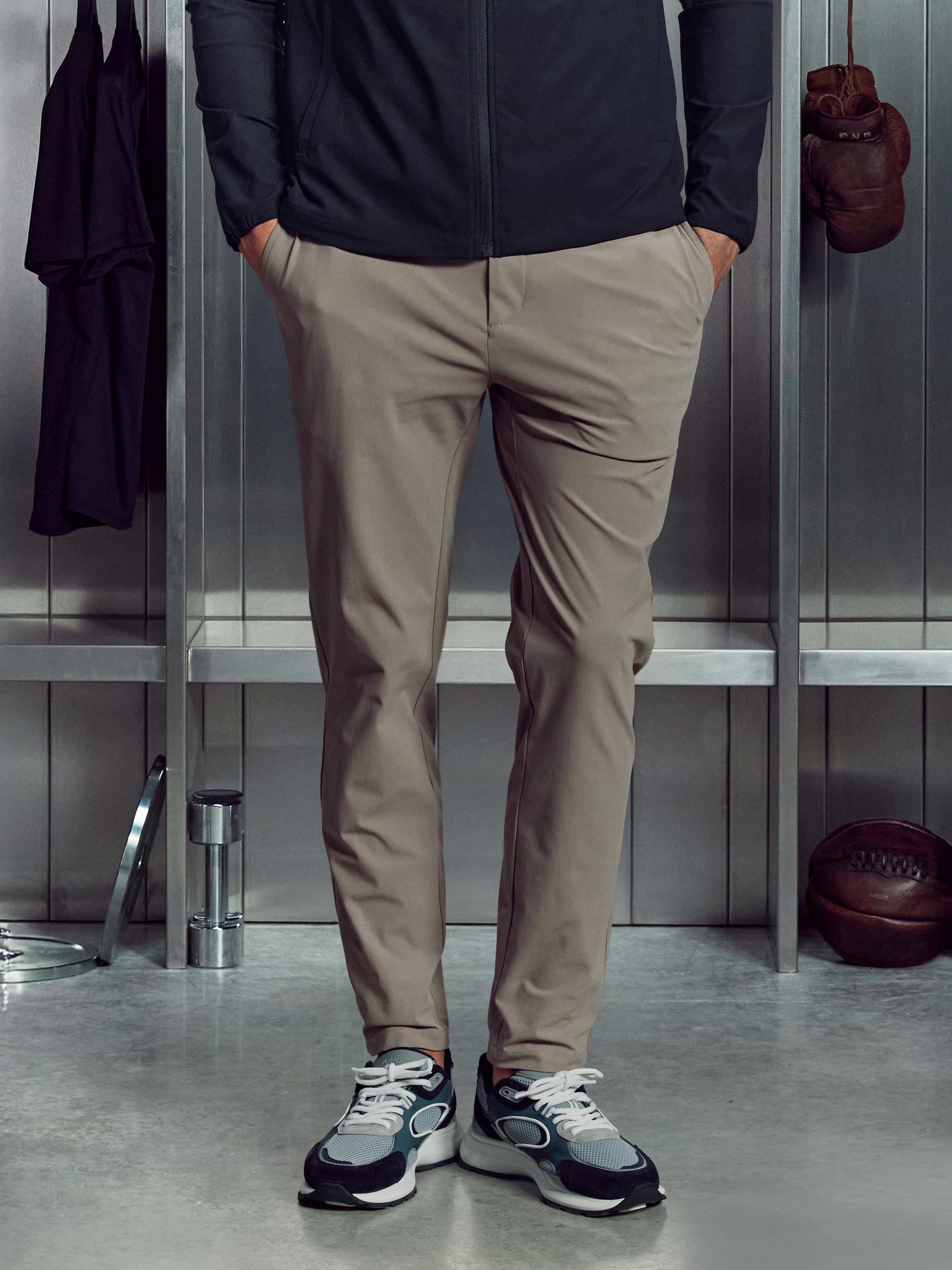 24 Hour Trouser in Taupe