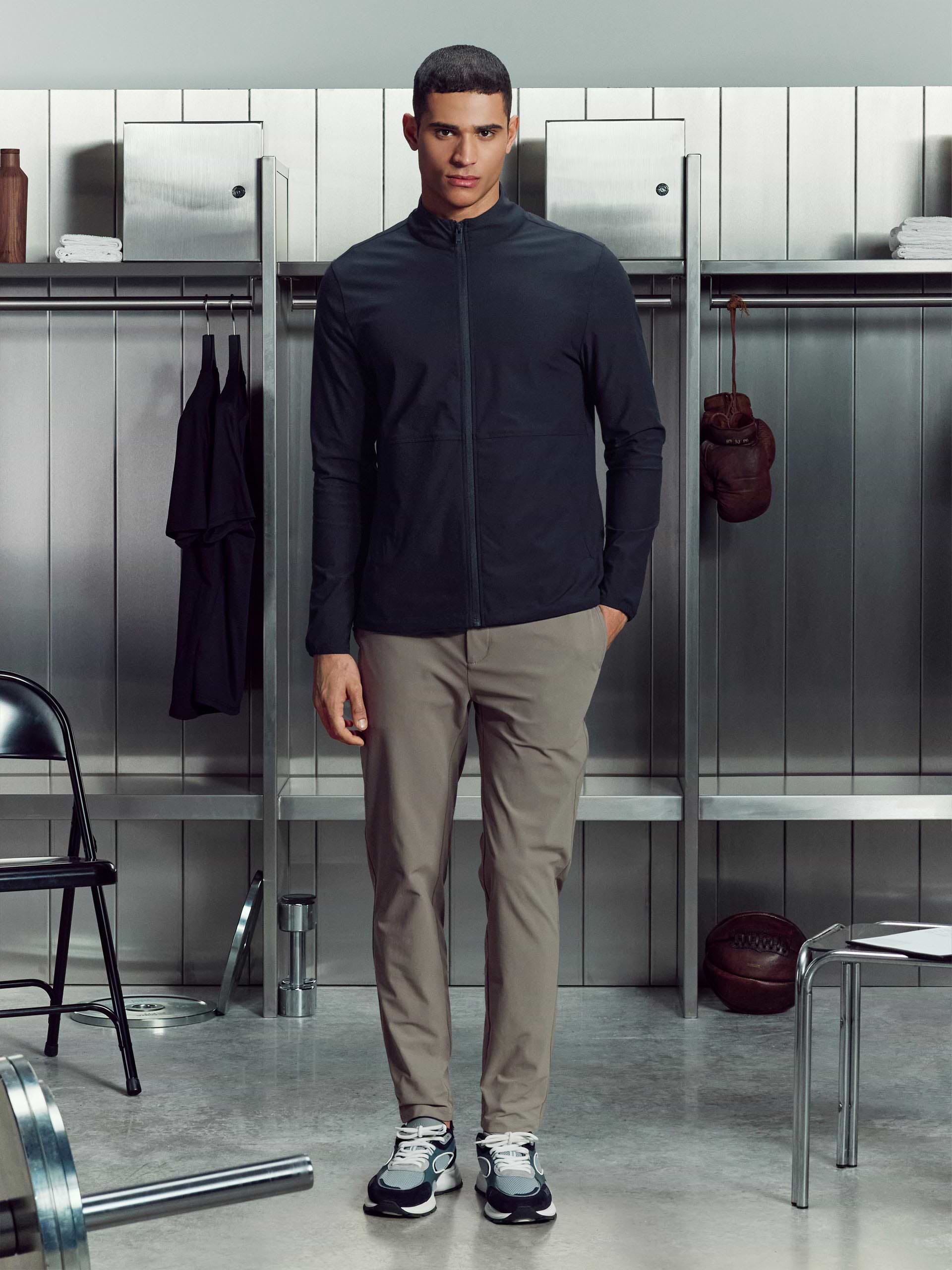 Mens 24 Hour Trouser in Taupe