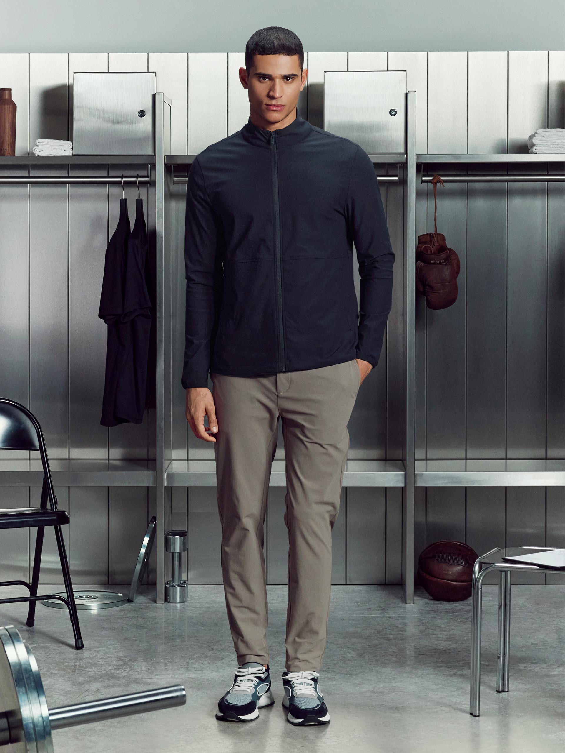 Mens 24 Hour Trouser in Taupe