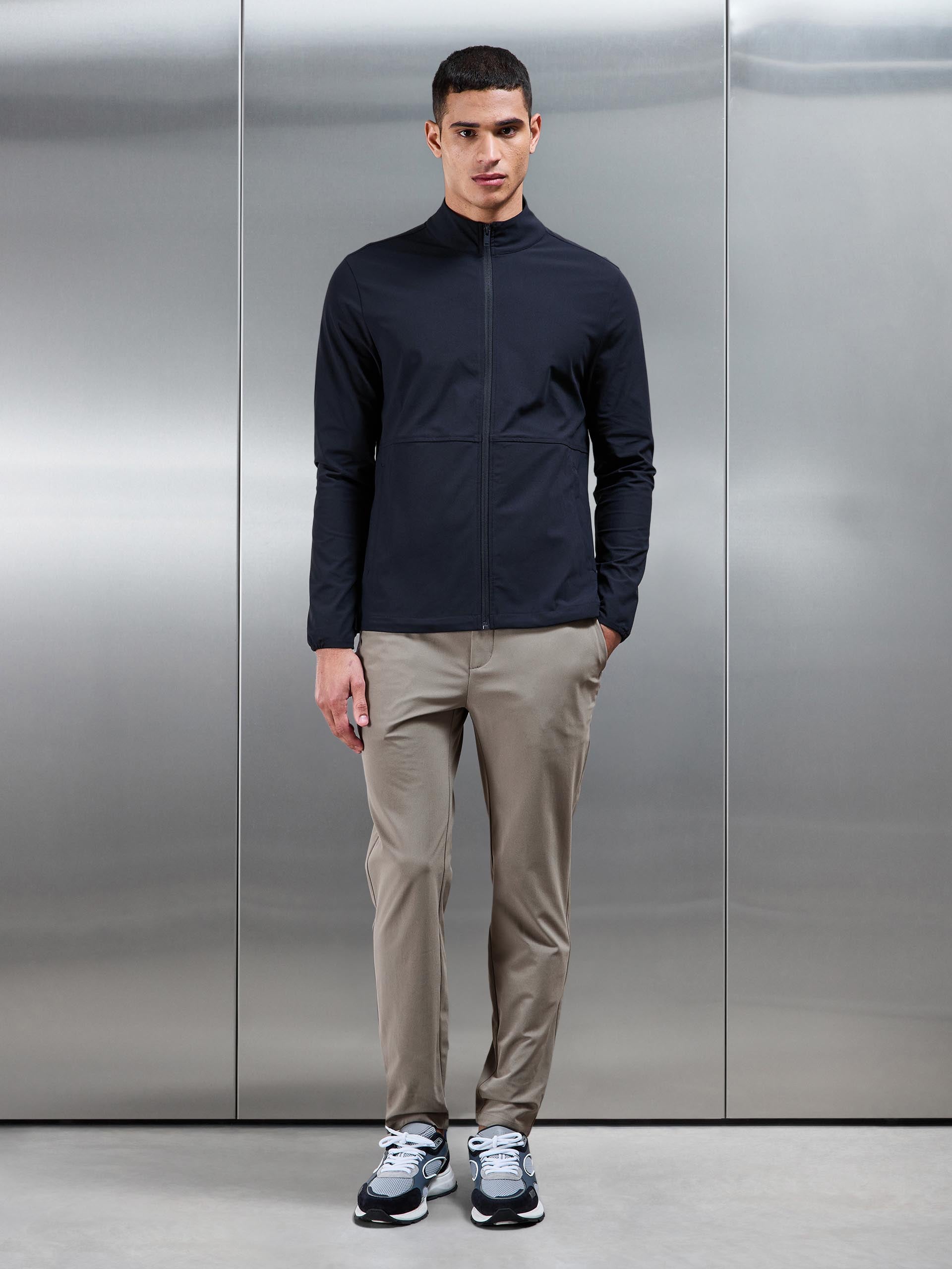 Mens 24 Hour Trouser in Taupe