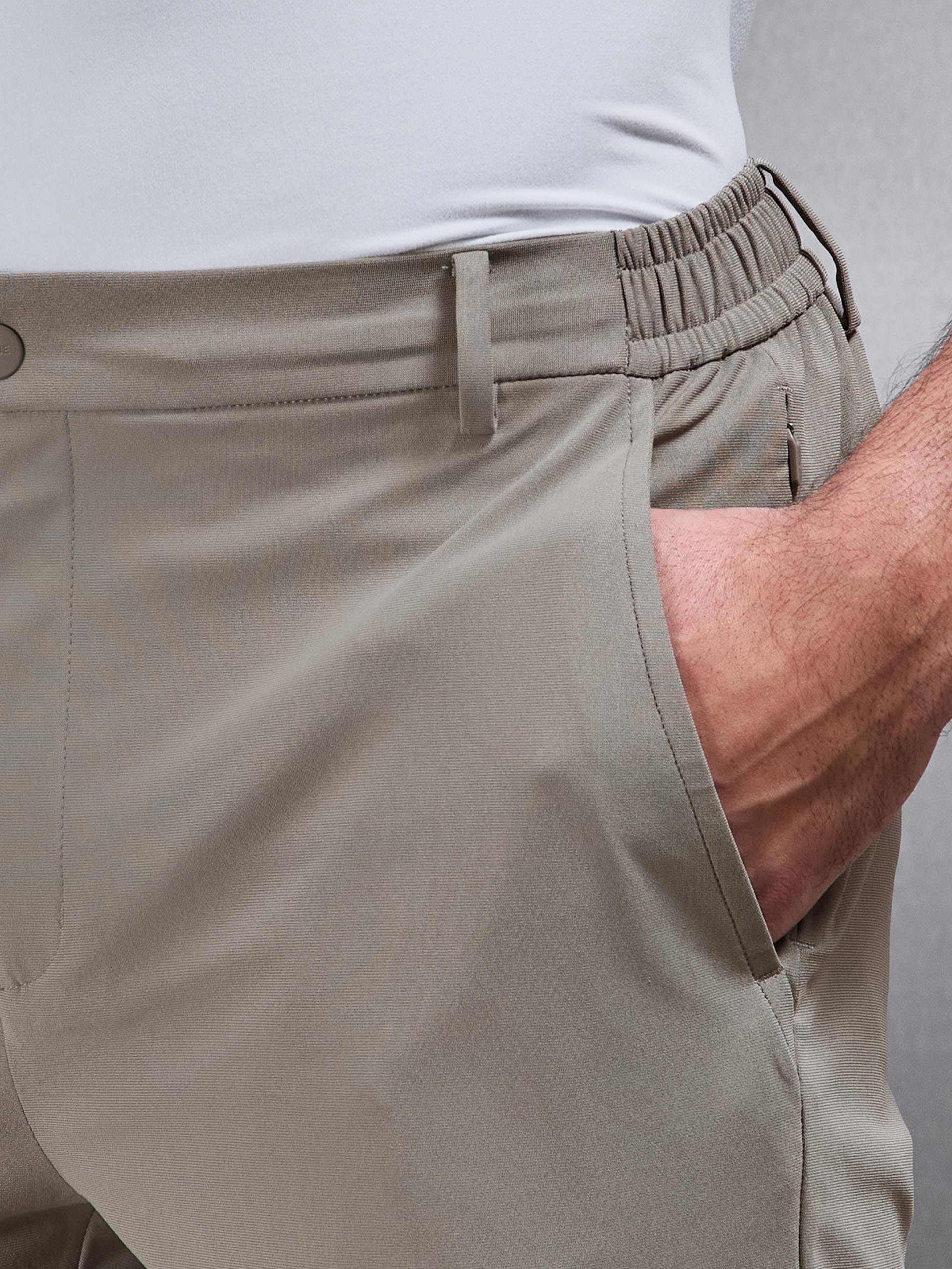 Mens 24 Hour Trouser in Taupe