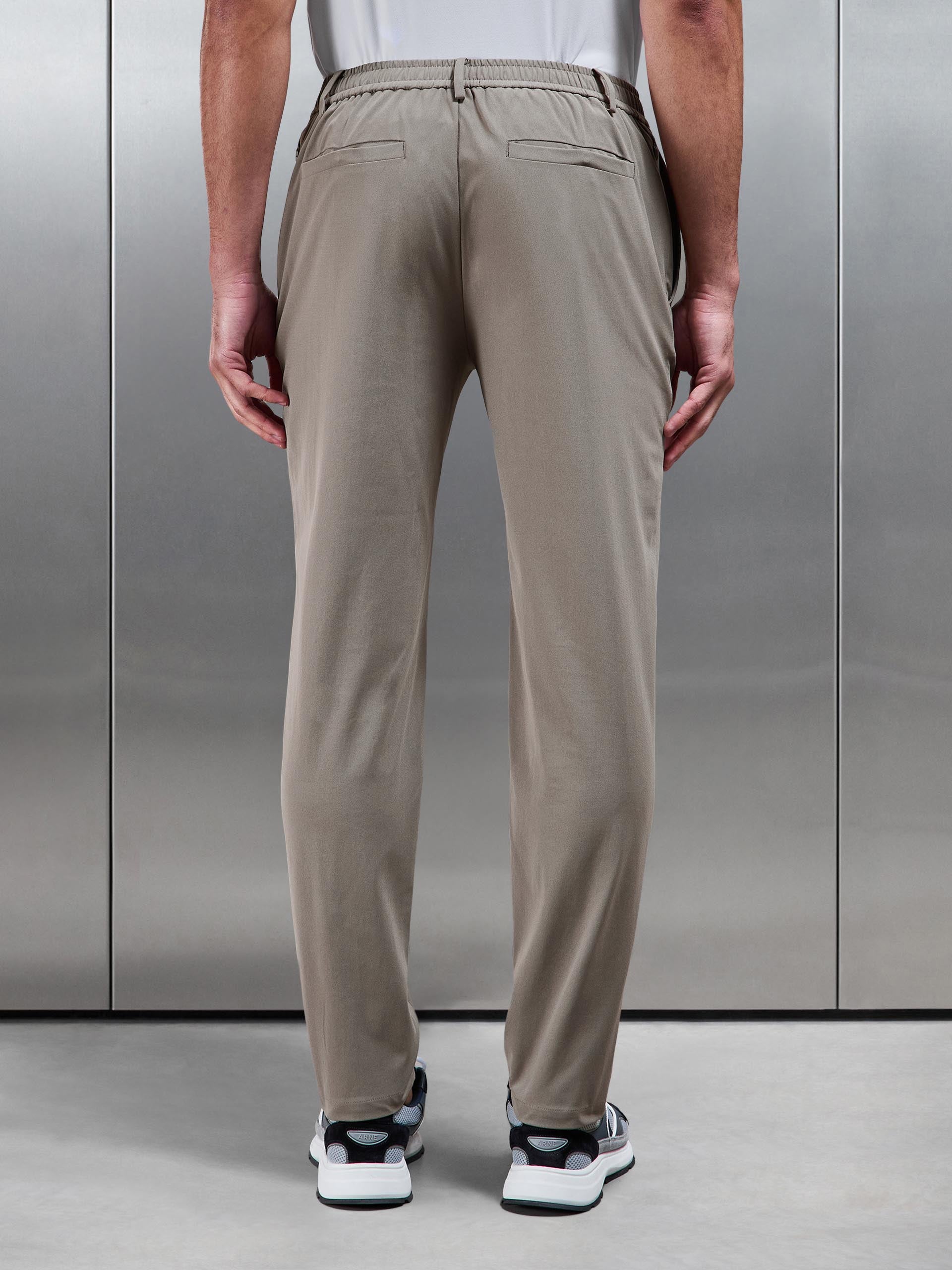 Mens 24 Hour Trouser in Taupe