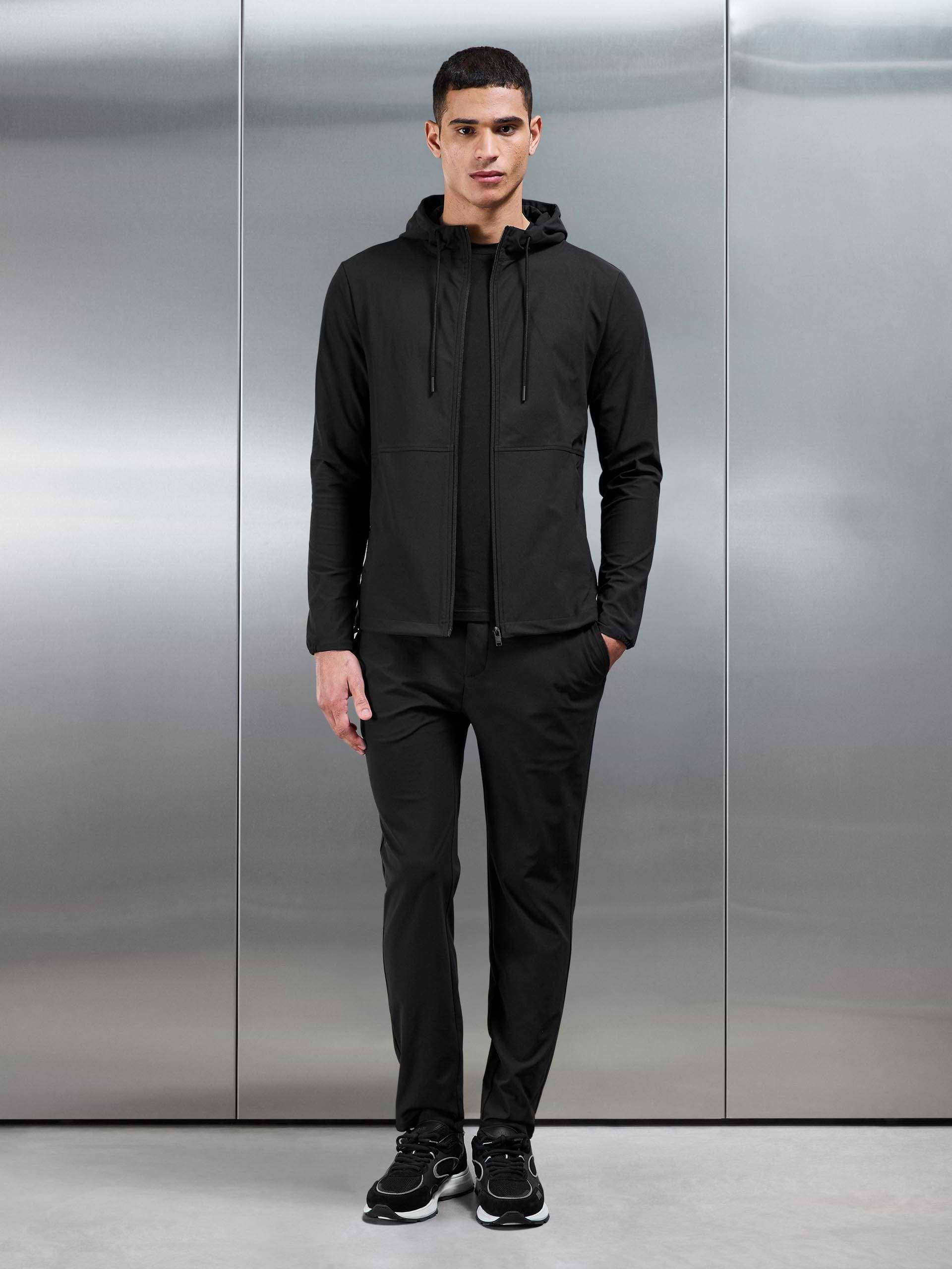 24 Hour Windbreaker in Black