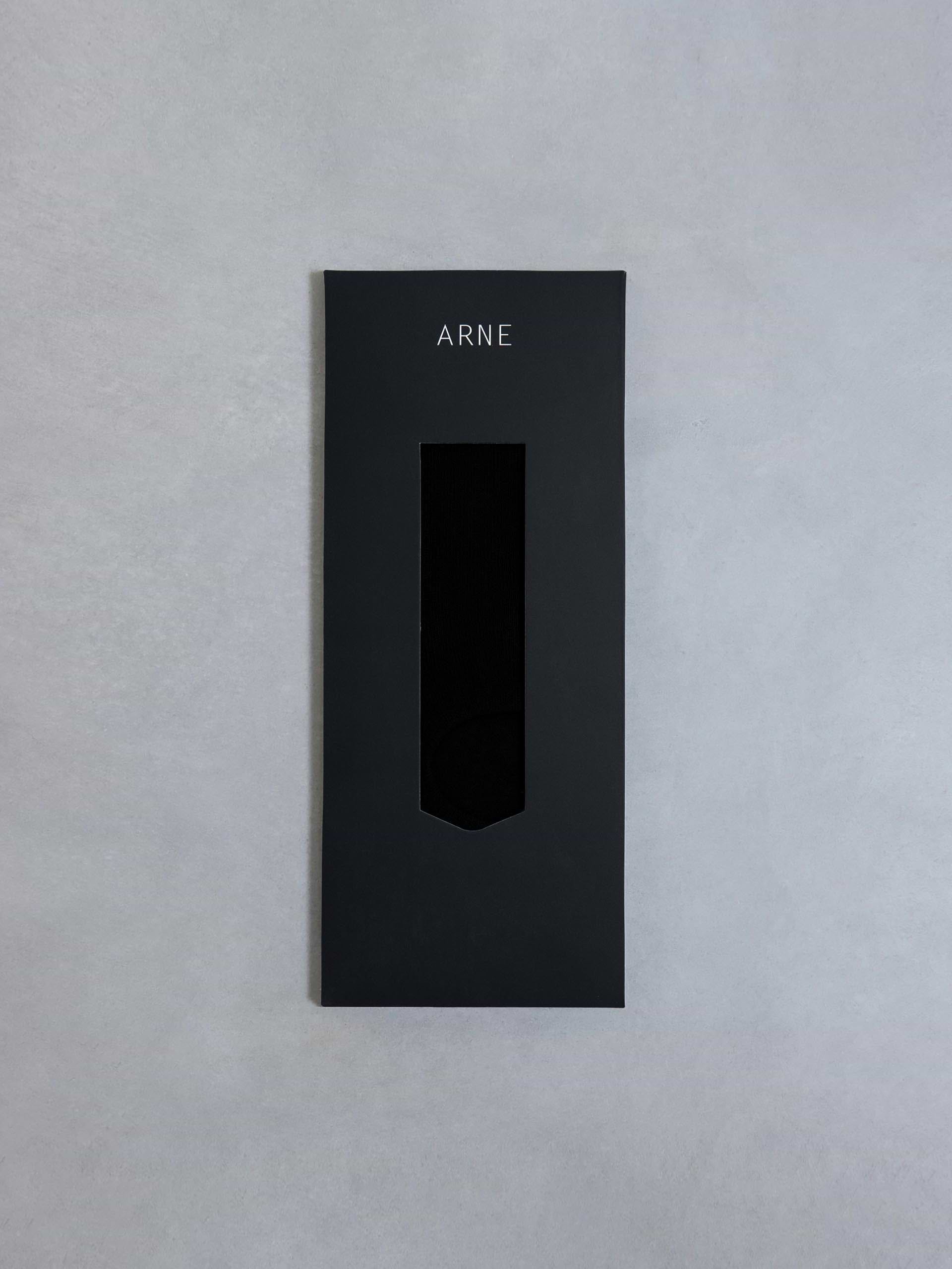 3 Pack ARNE Invisible Socks in Black