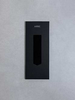 Mens 3 pack ARNE Invisible Socks in Black