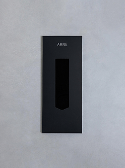 Mens 3 pack ARNE Invisible Socks in Black