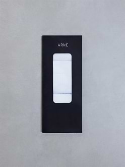 Mens 3 Pack ARNE Socks in White