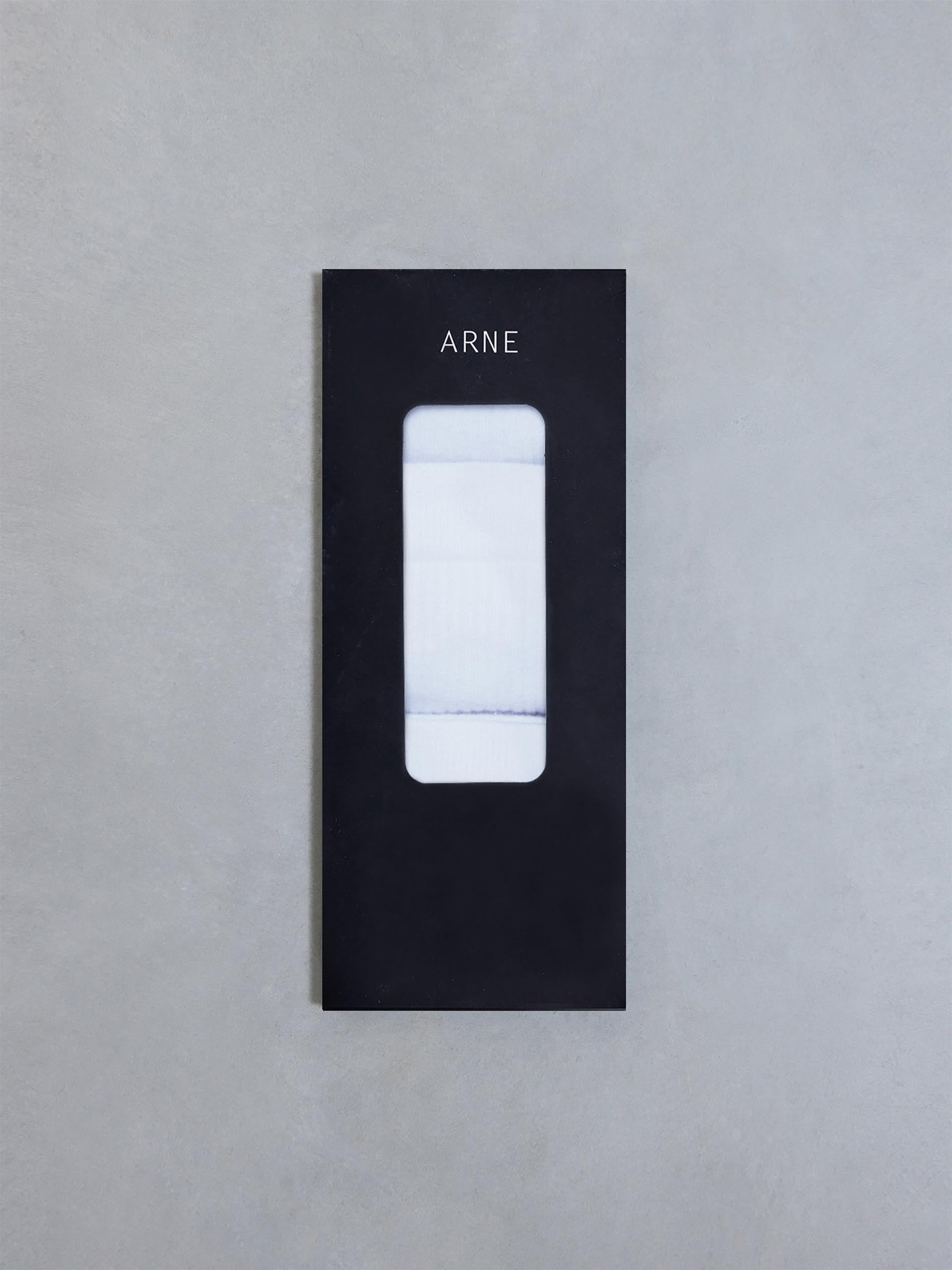 Mens 3 Pack ARNE Socks in White